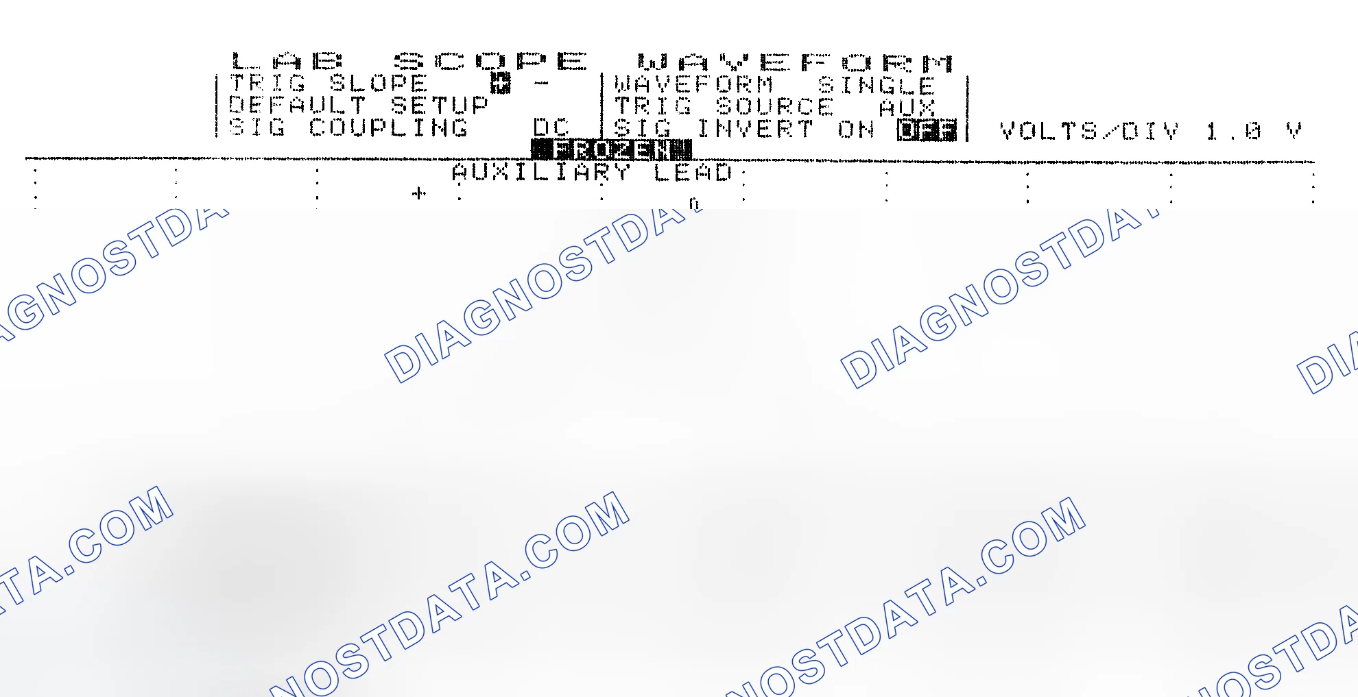 Scheme 19: Single Injector w/Excessive Current Flow - Current Pattern