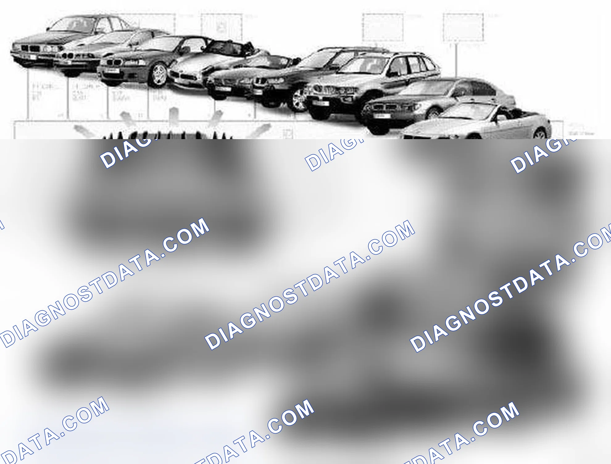 Scheme 253: GLOSSARY OF ELECTRICAL COMPONENTS ALL MODELS FROM E38 AND MINI