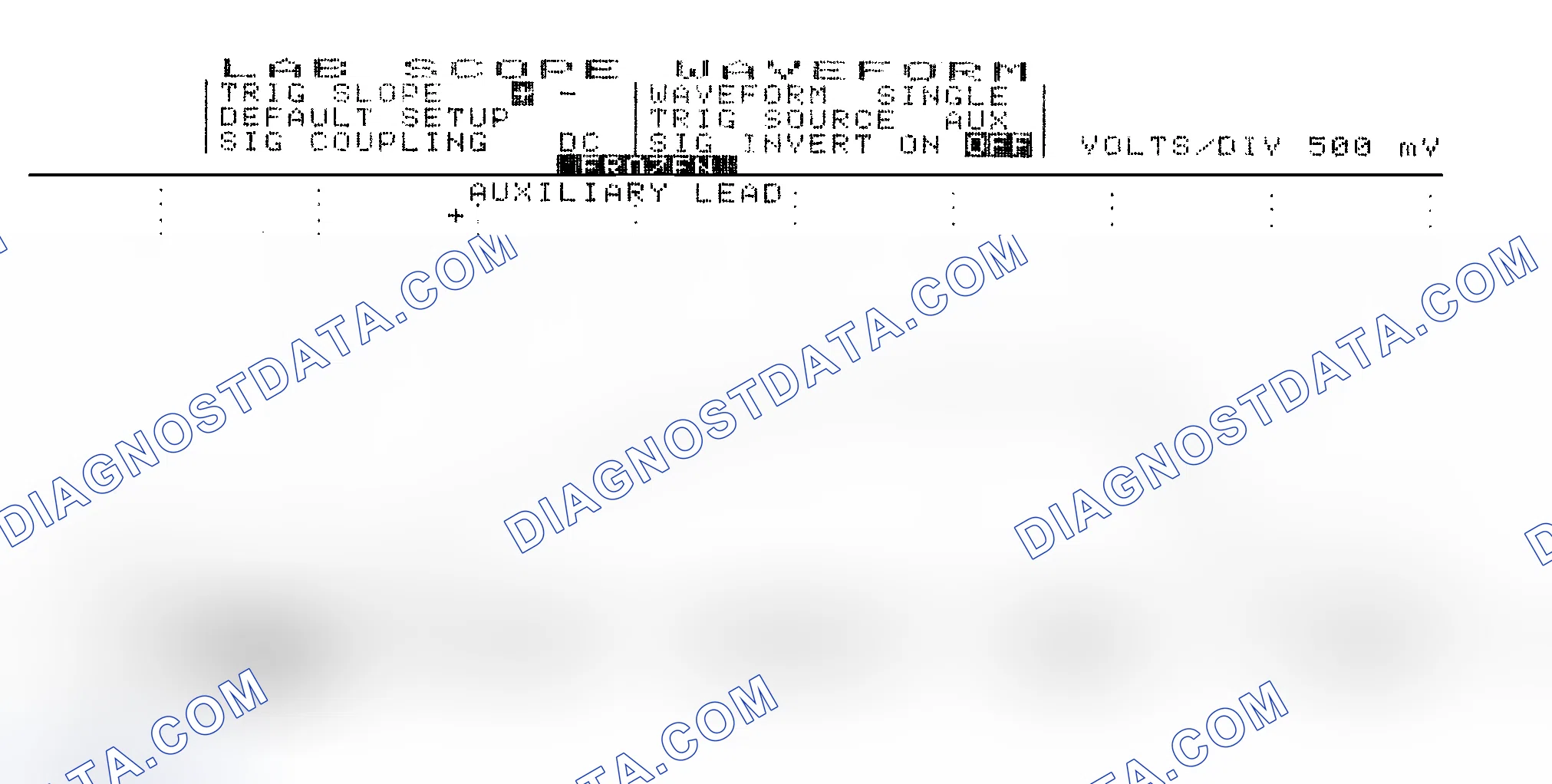 Scheme 14: Single Injector w/Excessive Current Flow - Current Pattern