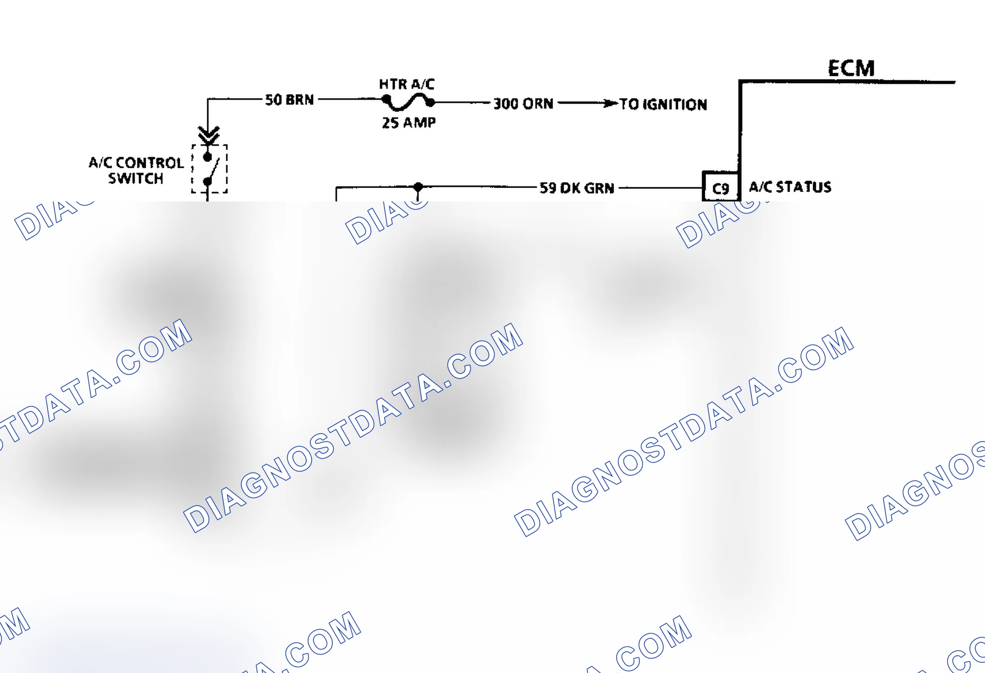 Scheme 56: Chart C-10 Flow Chart (5.7L VIN 7 - "D" Body) A/C Clutch Control Circuit Diagnosis