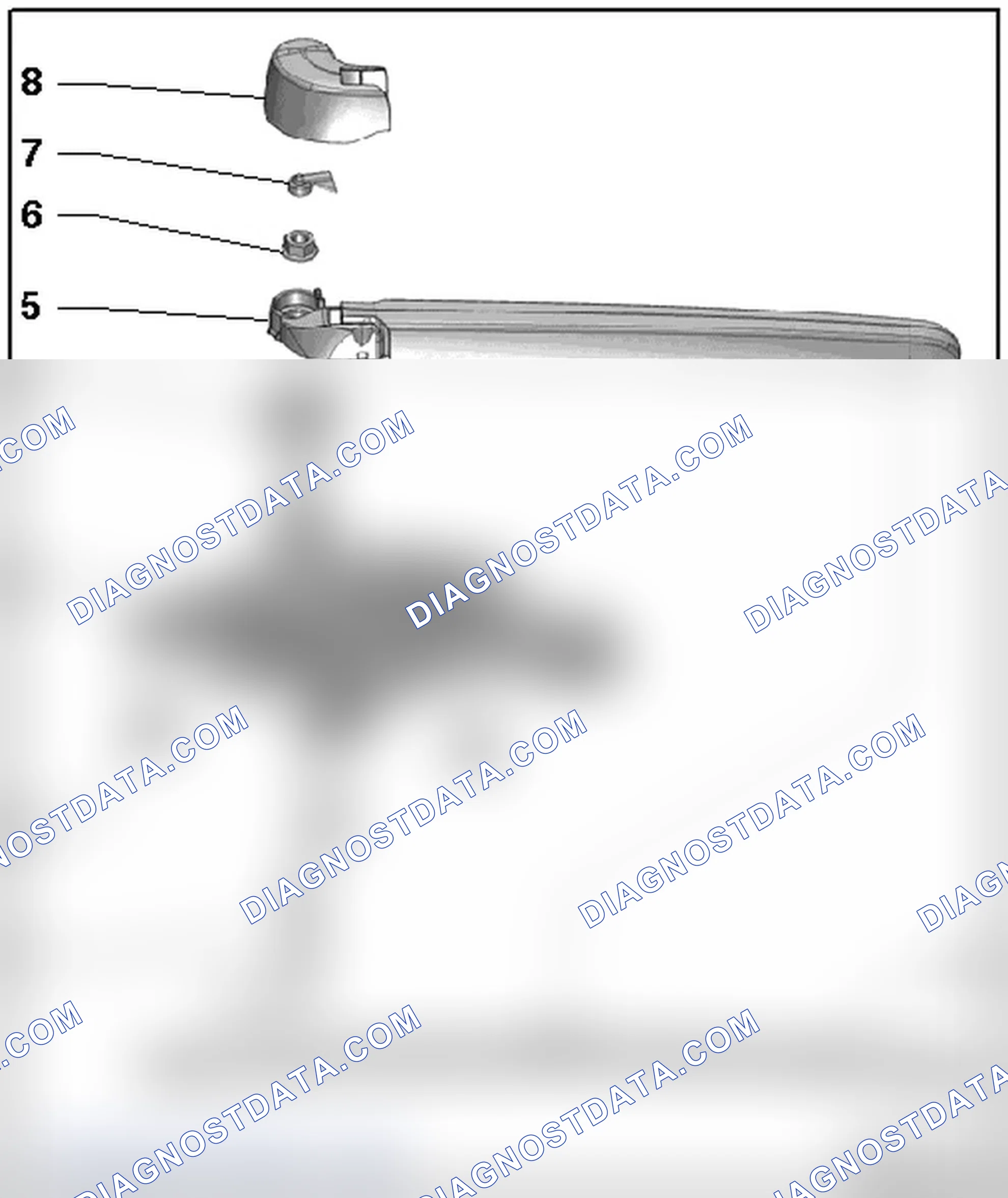 Scheme 77: WIPER AND MOTOR OVERVIEW