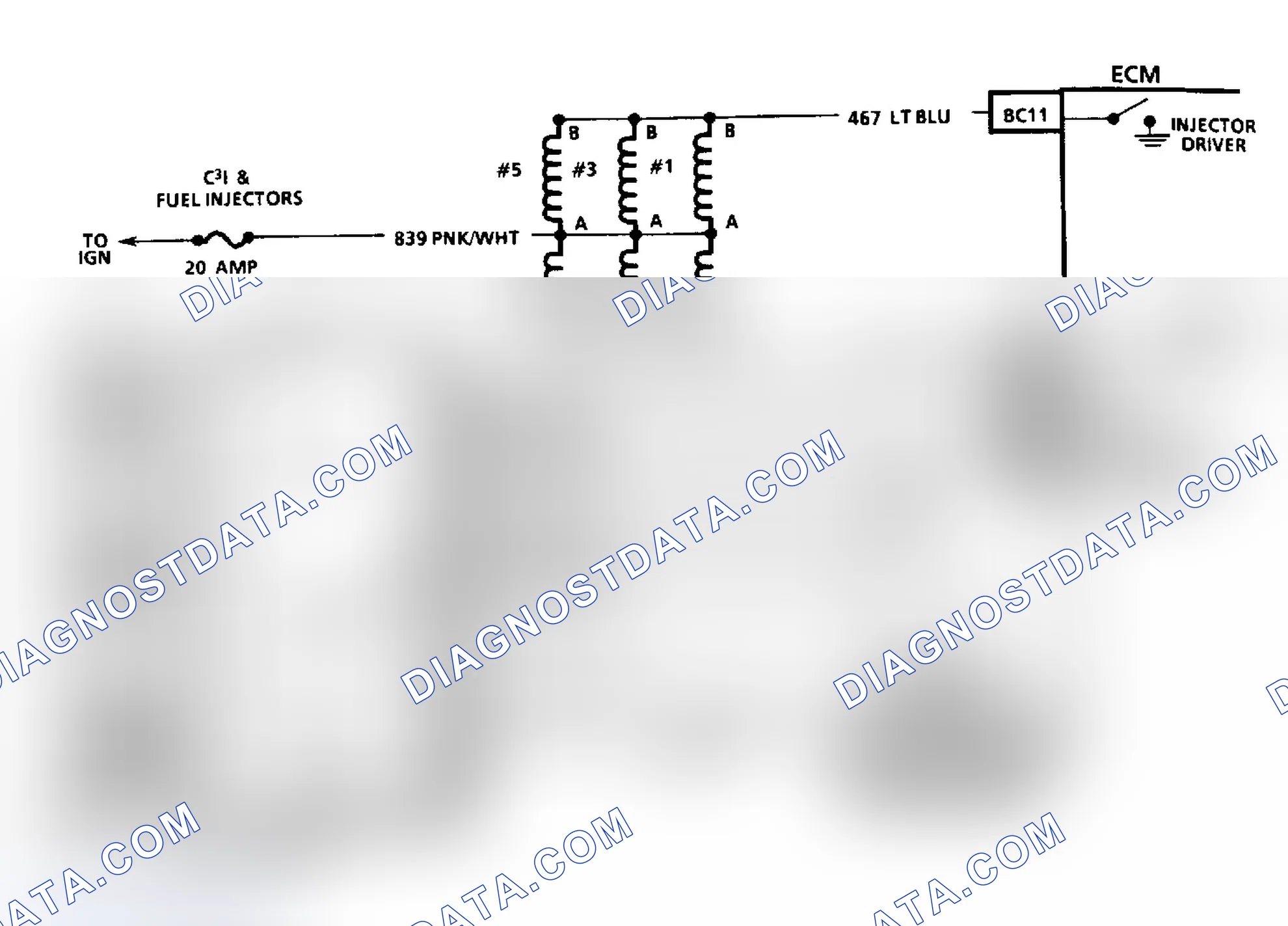 Scheme 396: Chart A3 Schematic, (3.3L "A" Body) Cranks But Won't Run