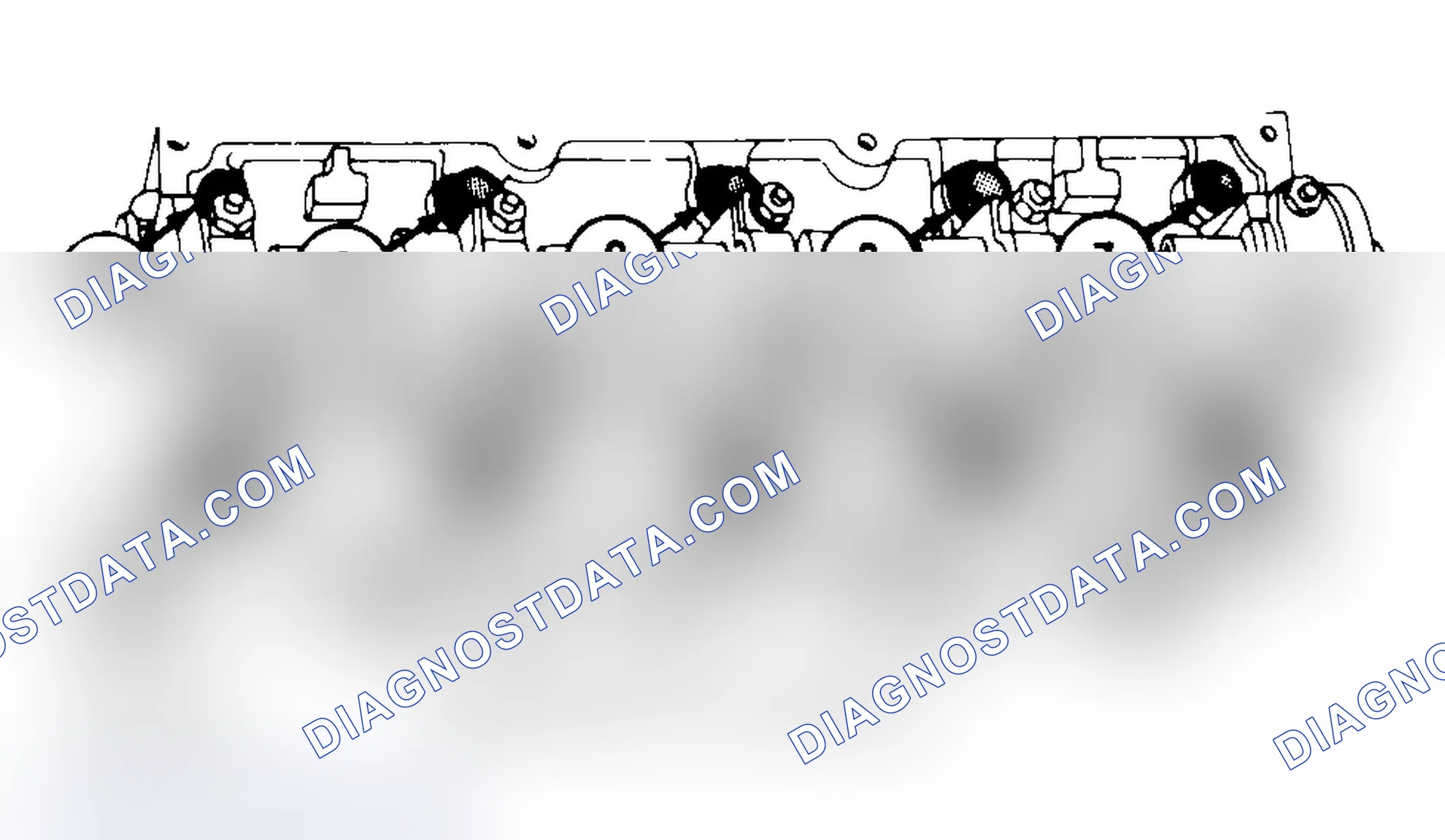 Scheme 7: Typical Cylinder Head Tightening or Loosening Sequence