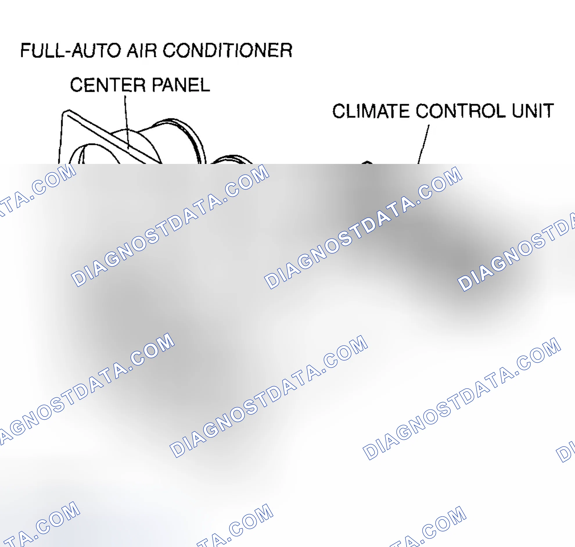 Scheme 123: CLIMATE CONTROL UNIT REMOVAL