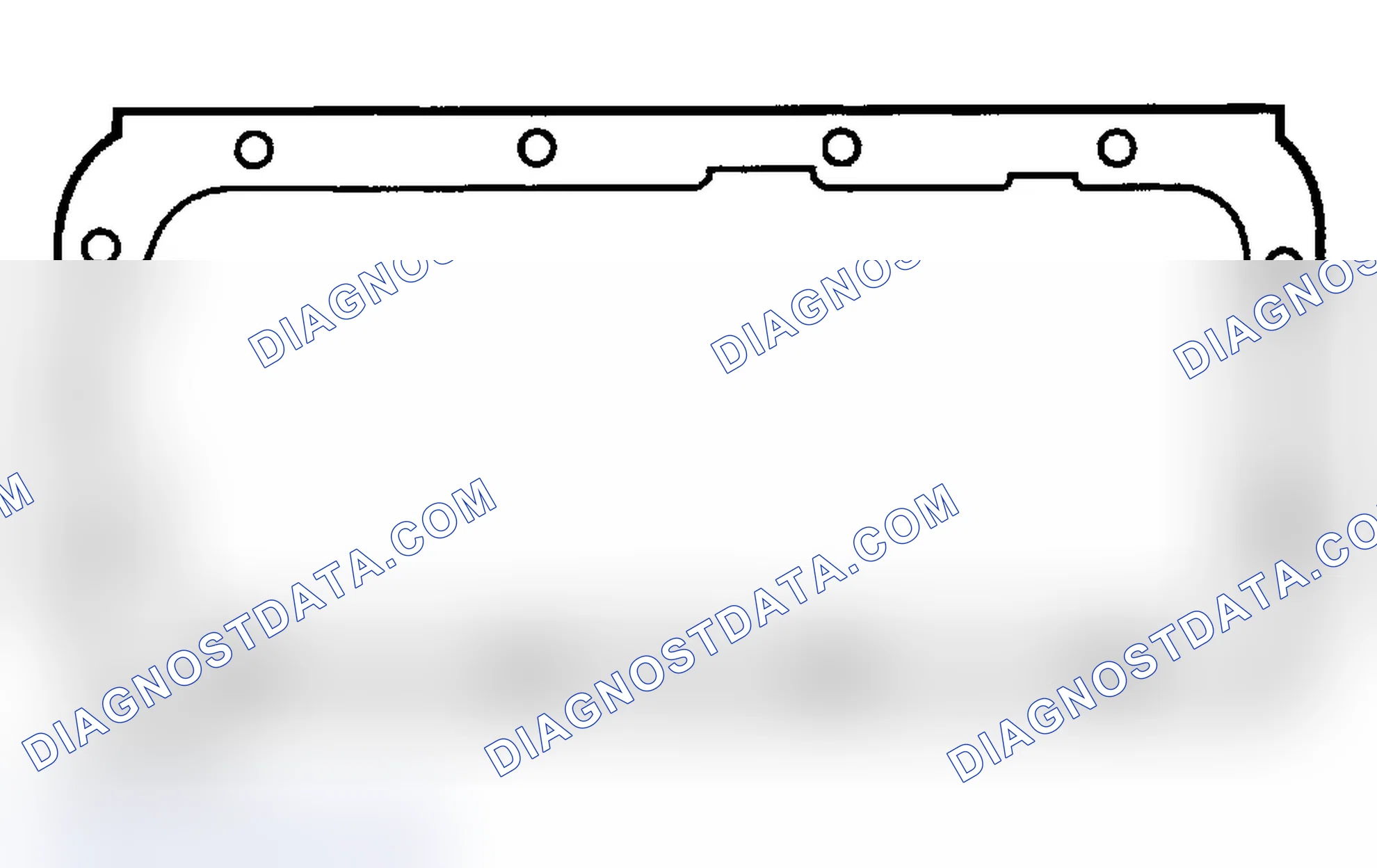 Scheme 1: OIL PAN GASKET