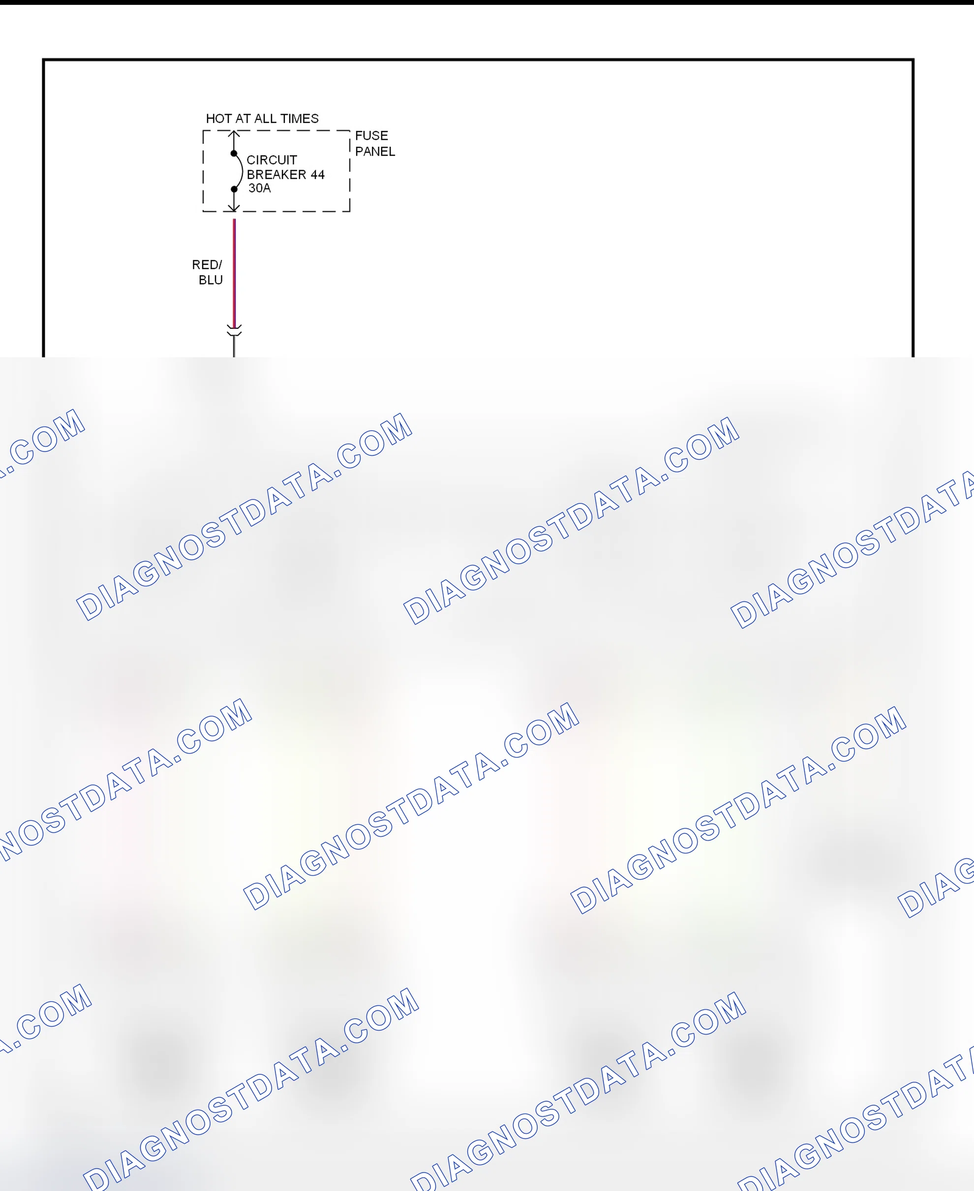 Scheme 5: Power Seat System Wiring Diagram