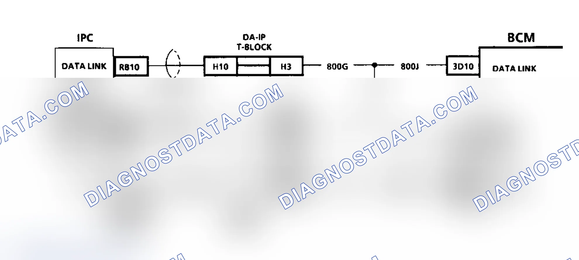 Scheme 59: Code B124 Schematic, Vehicle Speed Sensor Circuit