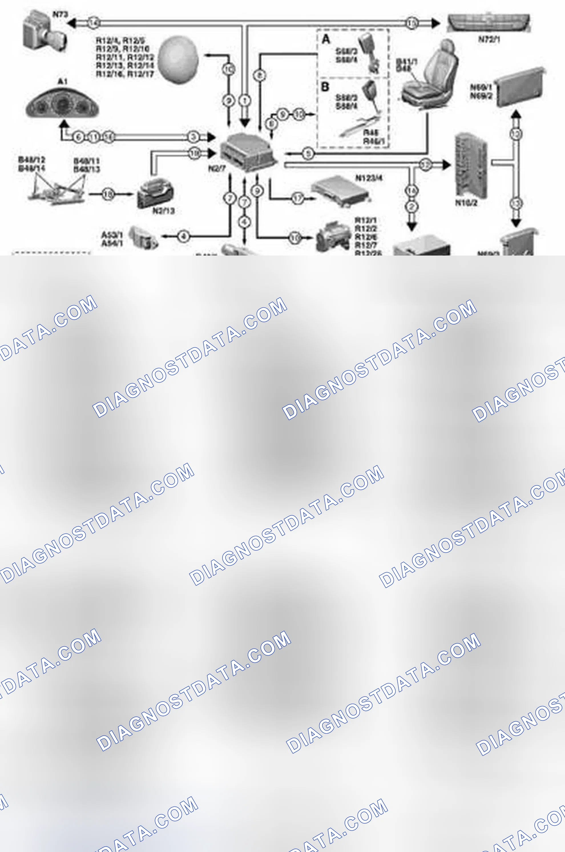 Scheme 35: Supplemental Restraint System Components Networking