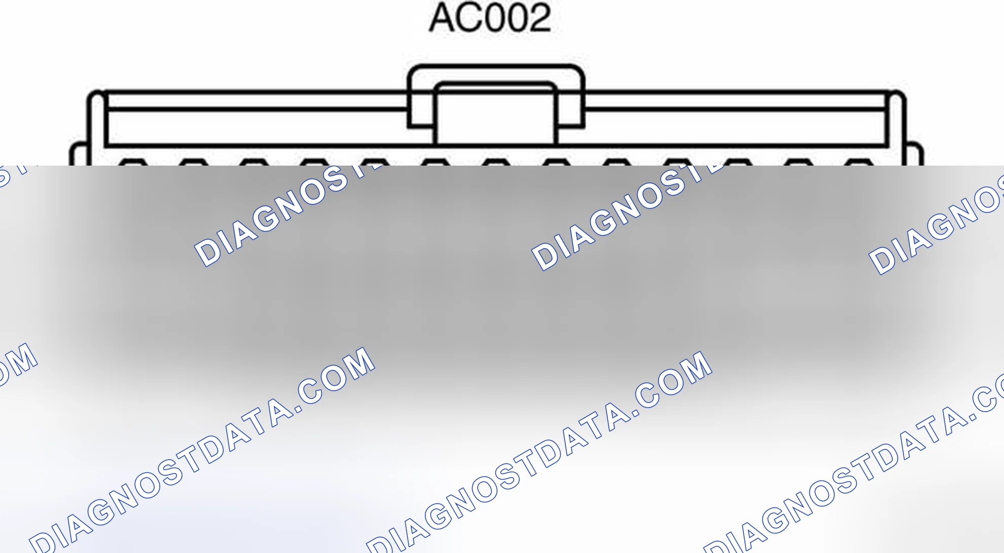 Scheme 17: Connector Pin Identity Chart for AC002