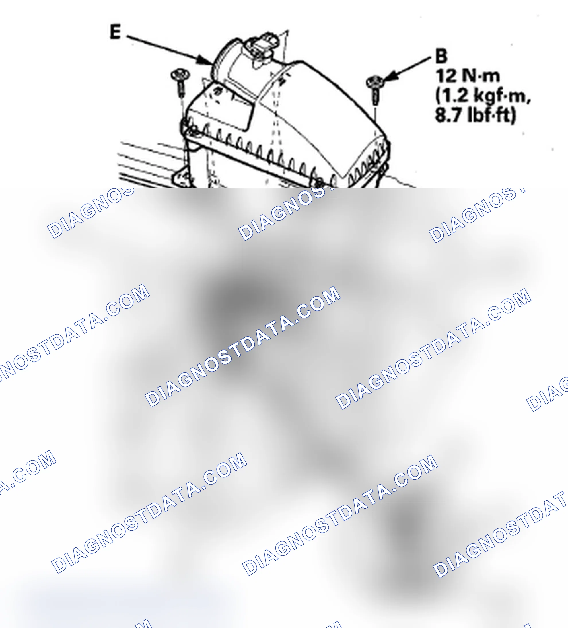 Scheme 68: Air Cleaner Removal/Installation
