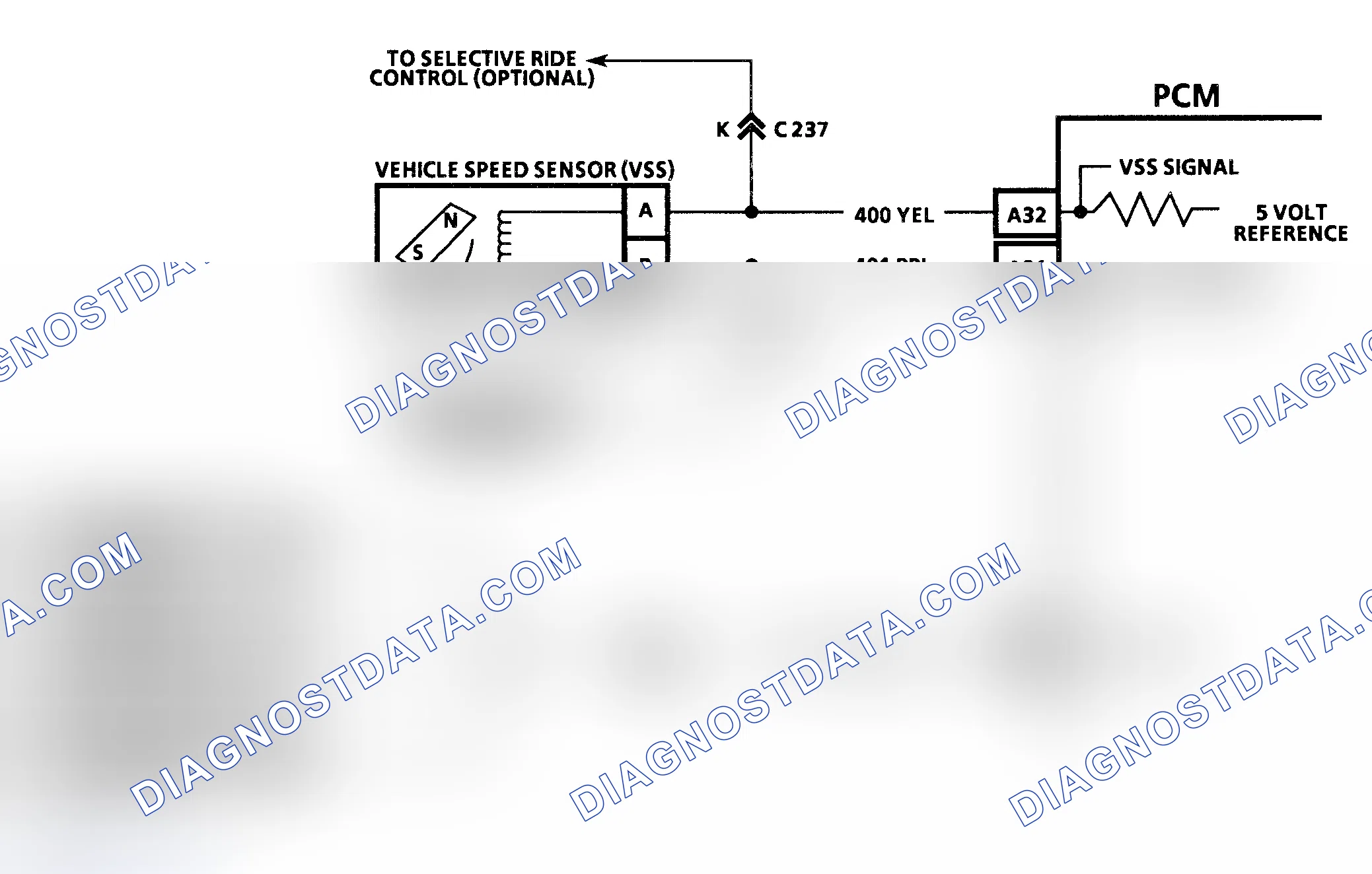 Scheme 51: Code 24, Circuit Diagram (5.7L Y Body) Courtesy of General Motors Corp.