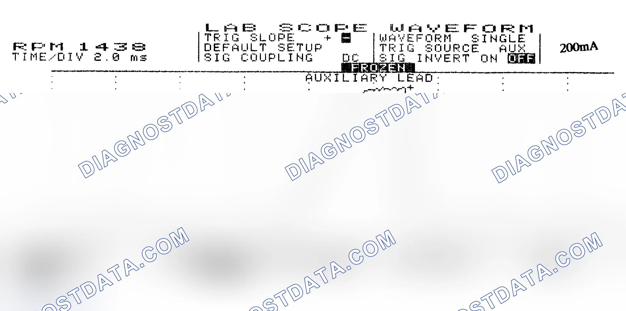 Scheme 15: Single Injector w/Normal Current Flow - Current Pattern