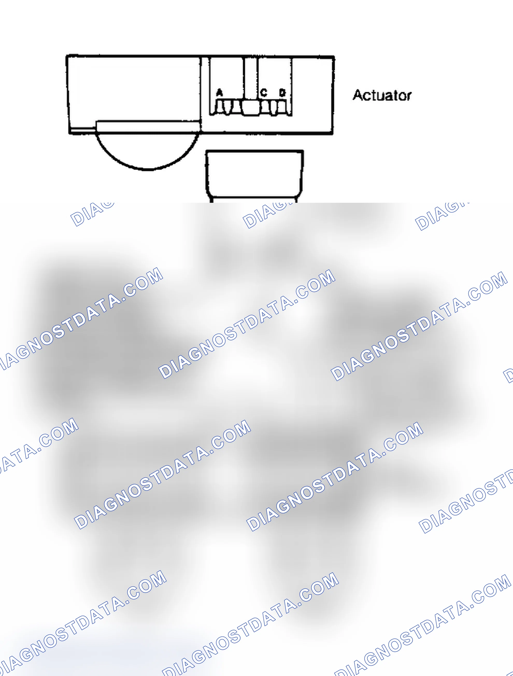 Scheme 8: Mode Actuator (LeSabre & Riviera)