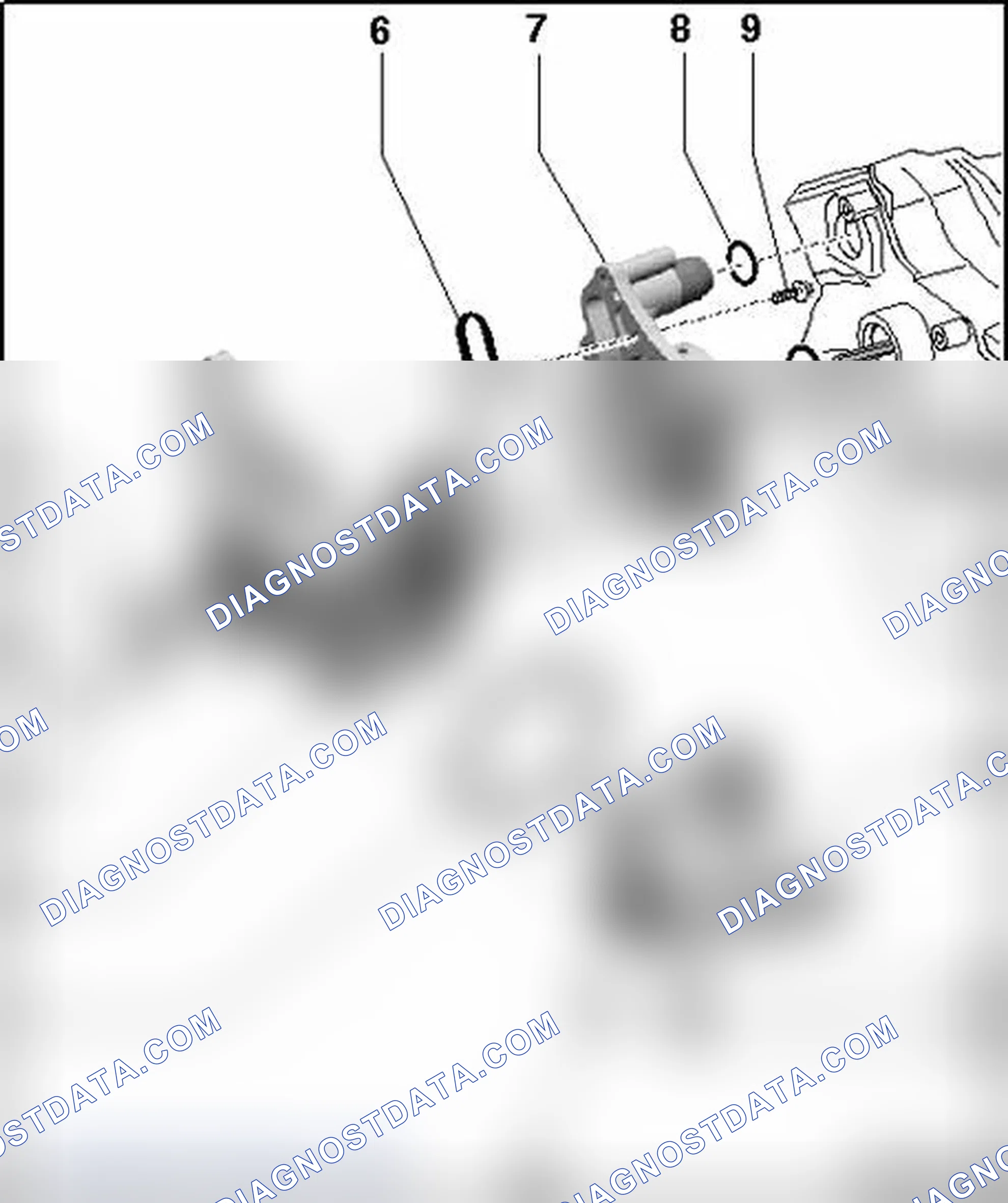 Scheme 313: Coolant Pump and Coolant Regulator, Component Overview