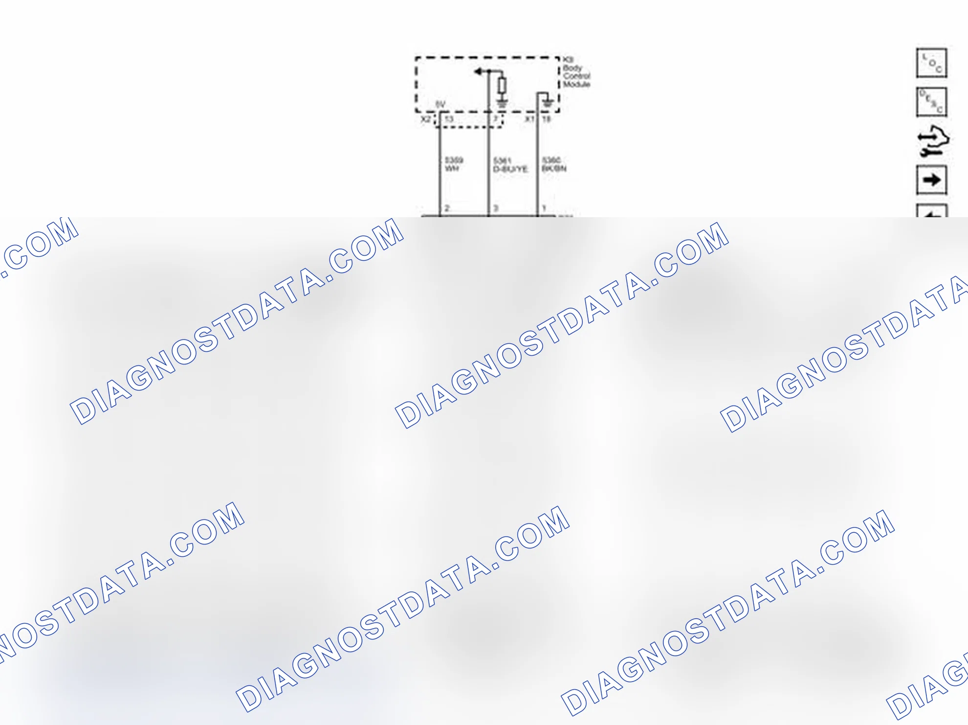 Scheme 119: Engine Data Sensors - Throttle and Brake Sensors