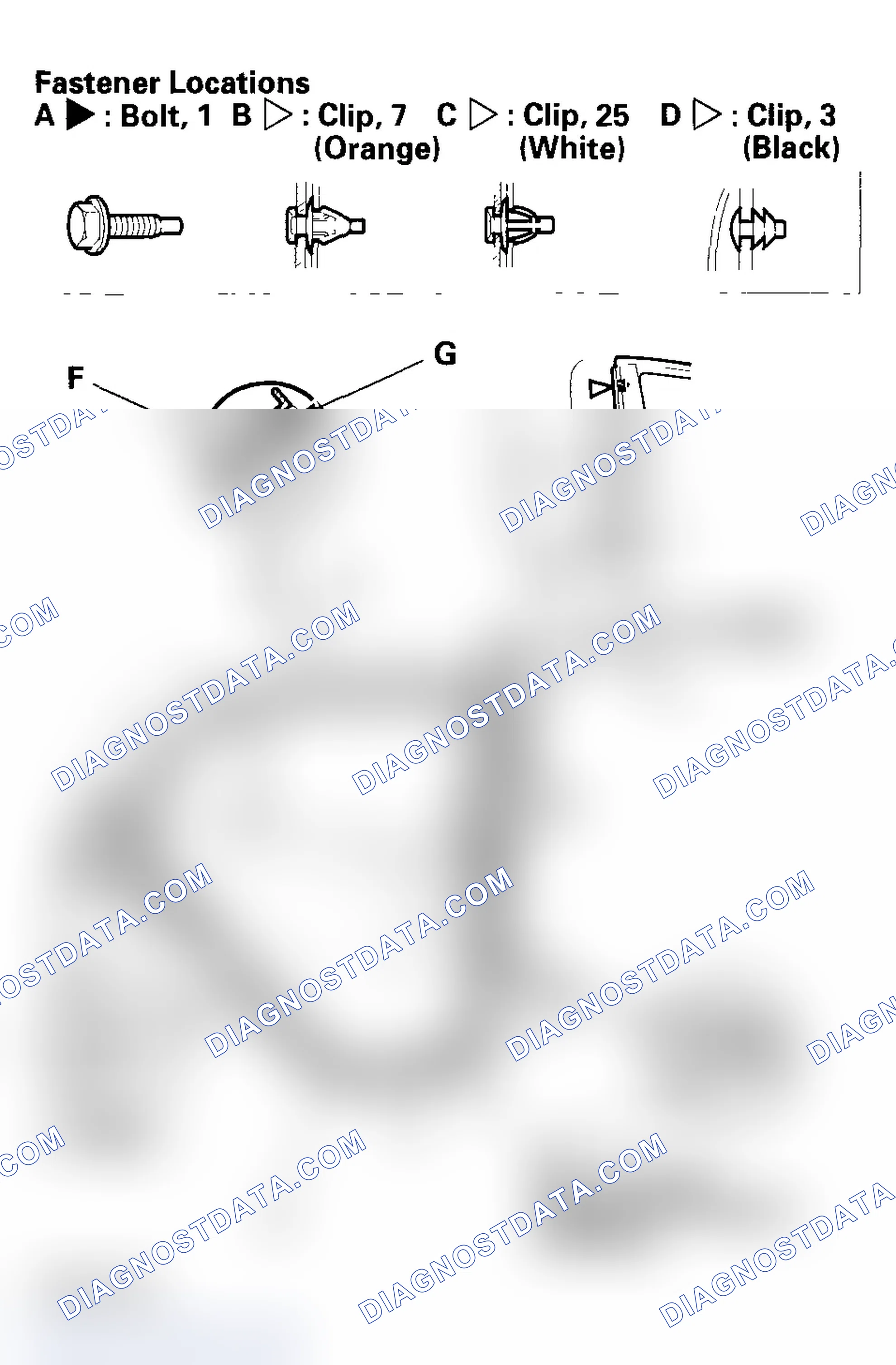 Scheme 72: Rear Door Weatherstrip Replacement