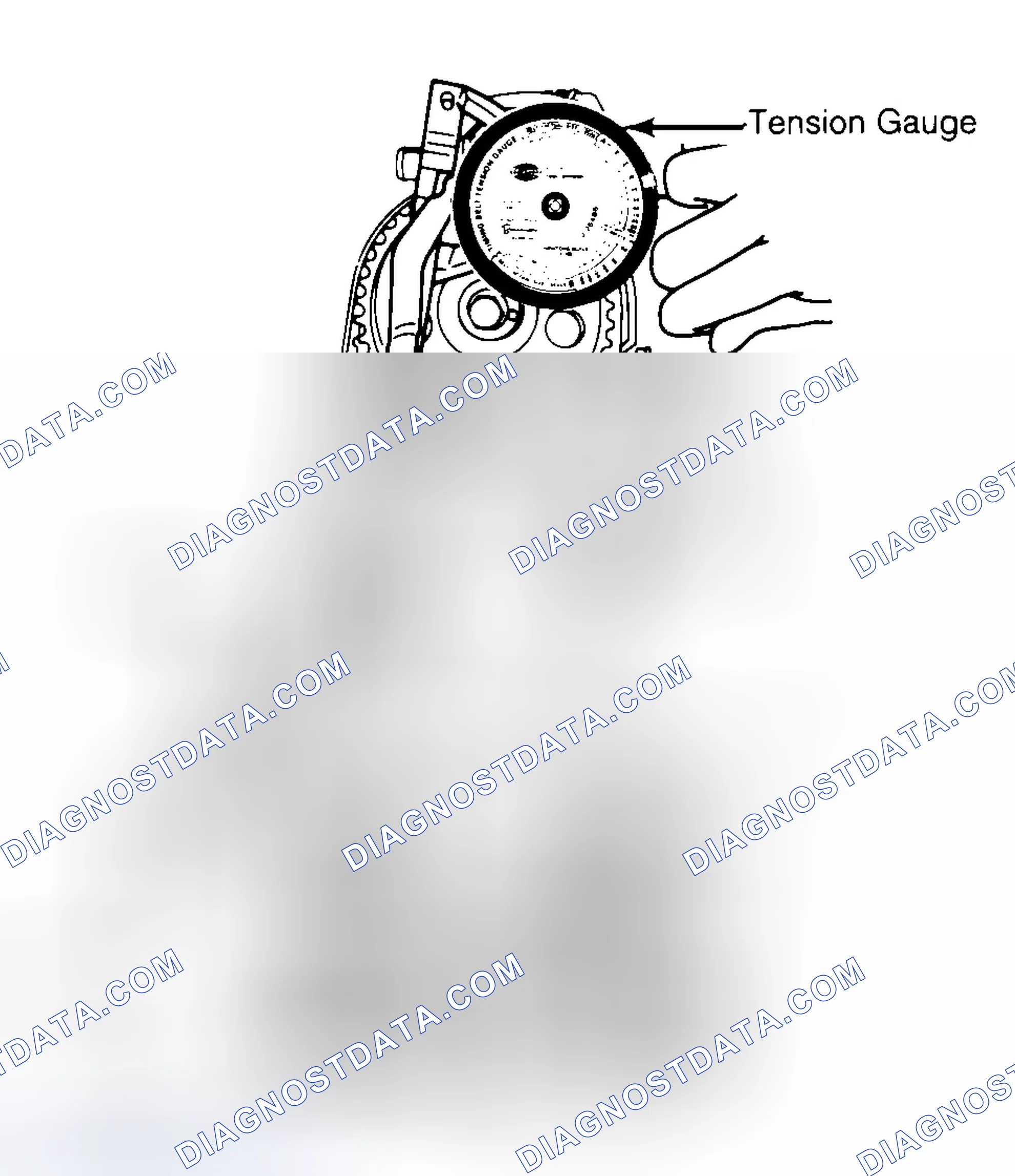 Scheme 3: Adjusting Typical Timing Belt Tension