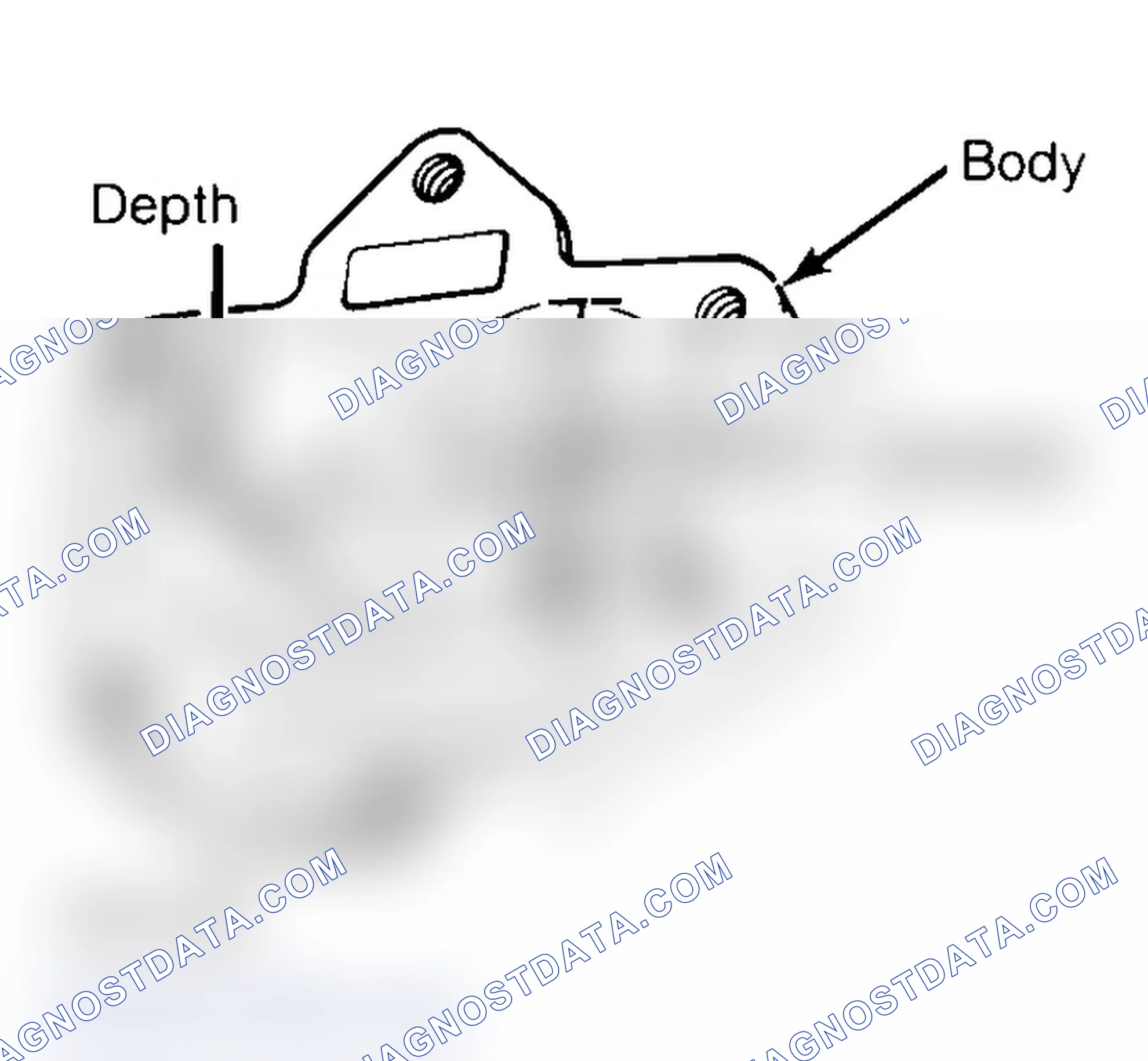 Scheme 35: Measuring Oil Pump Gear Cavity