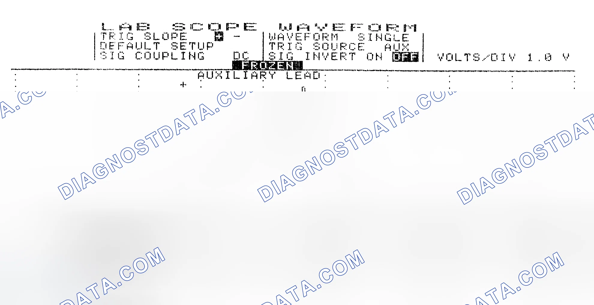 Scheme 19: Single Injector w/Excessive Current Flow - Current Pattern