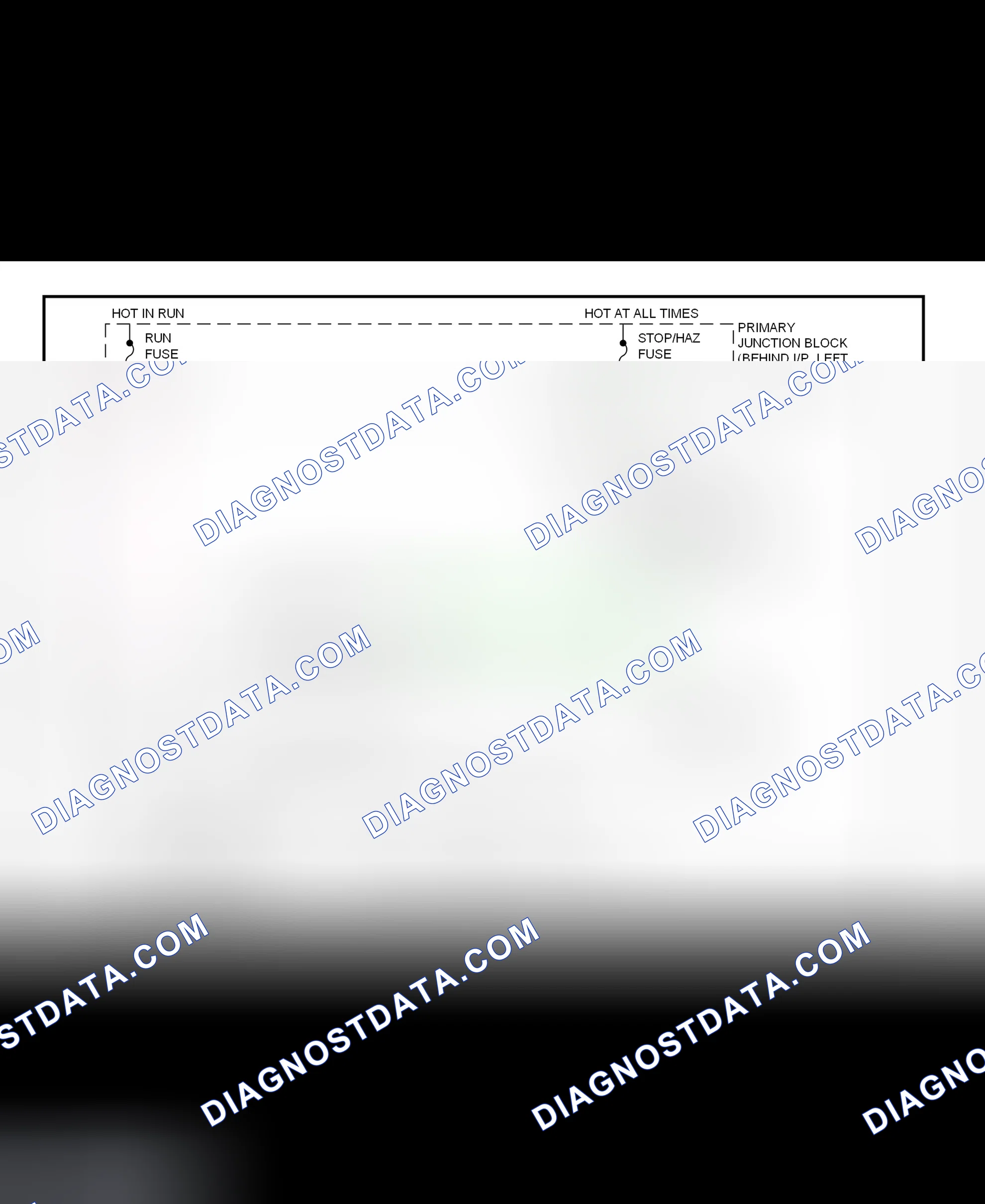 Scheme 137: Shift Interlock System Wiring Diagram (1997 Cougar & Thunderbird)