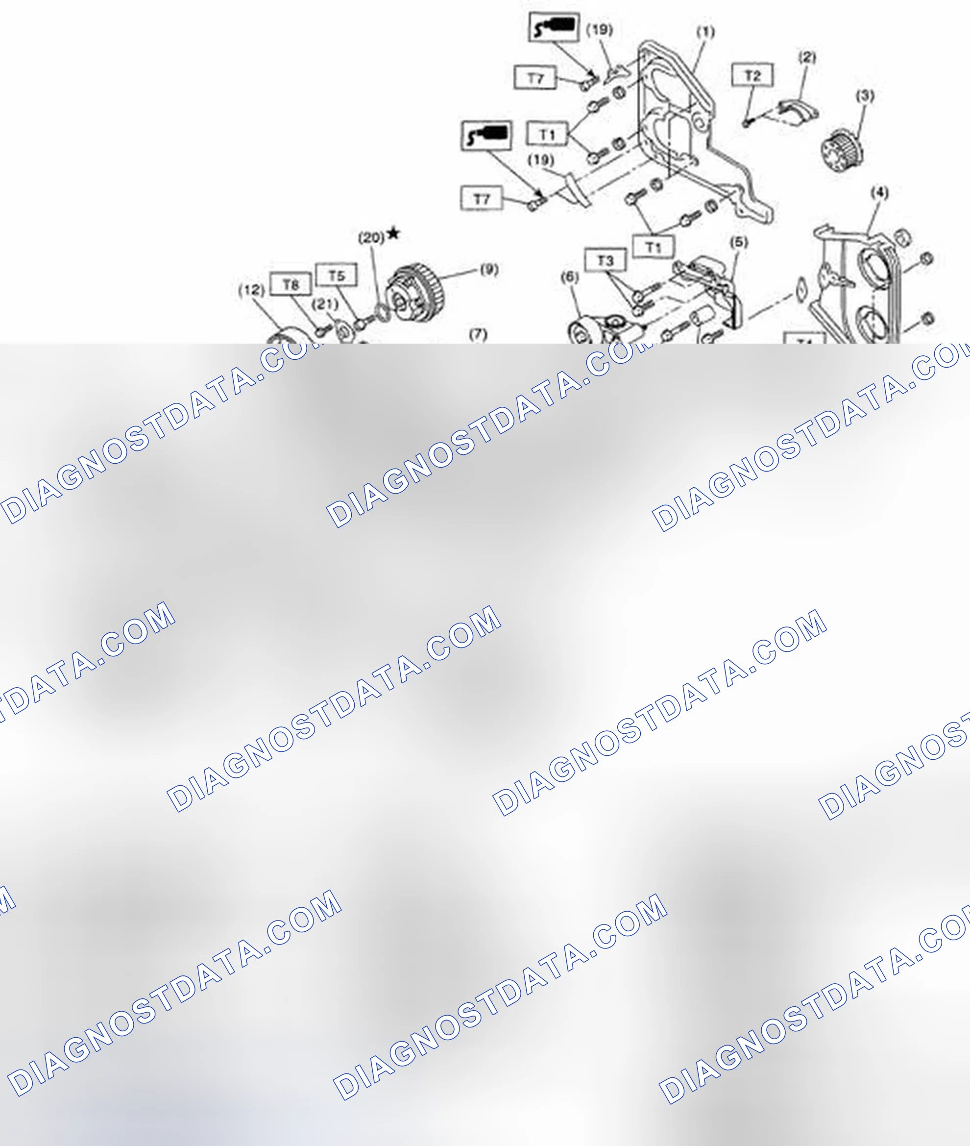 Scheme 256: TIMING BELT