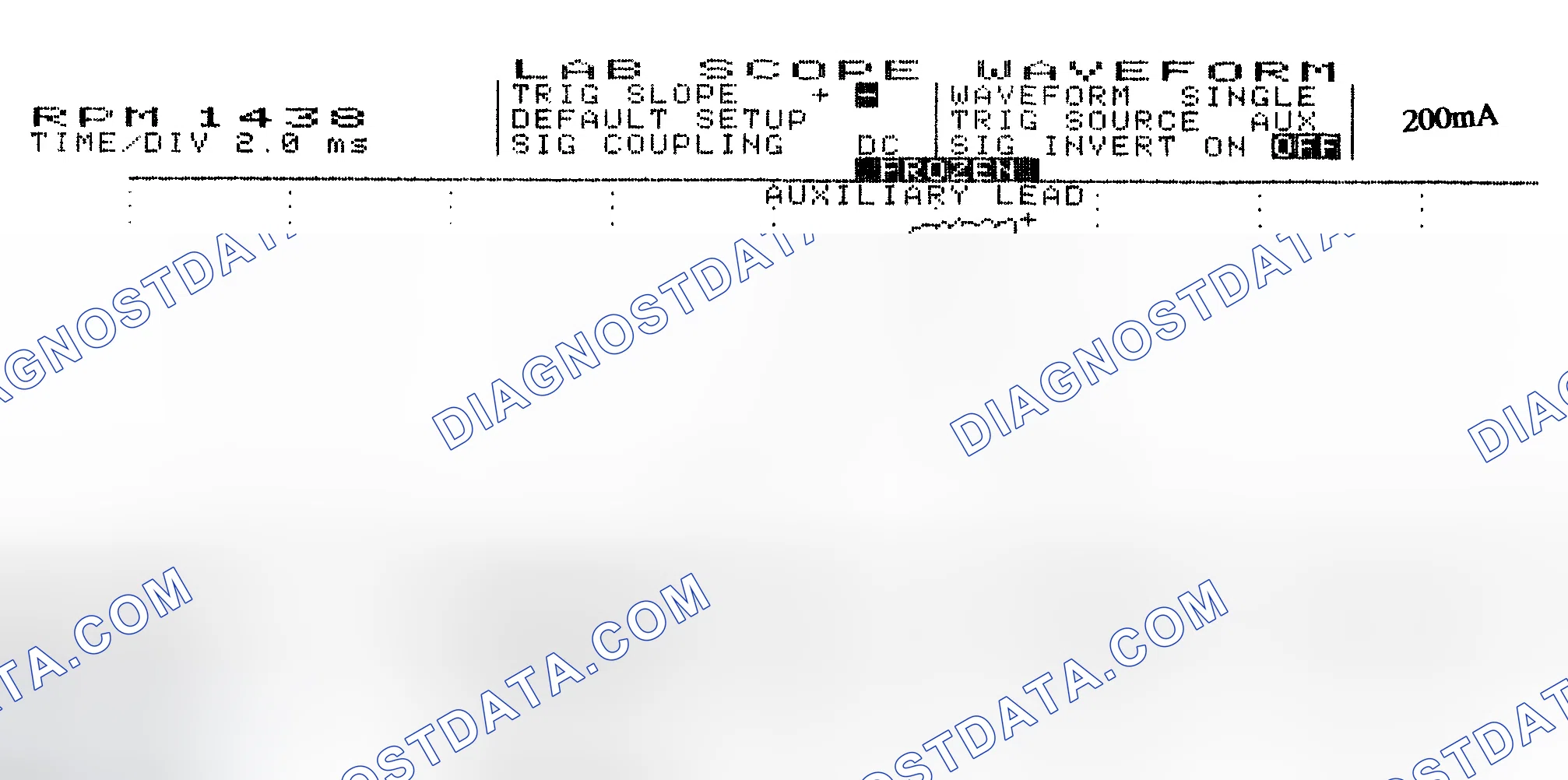 Scheme 15: Single Injector w/Normal Current Flow - Current Pattern
