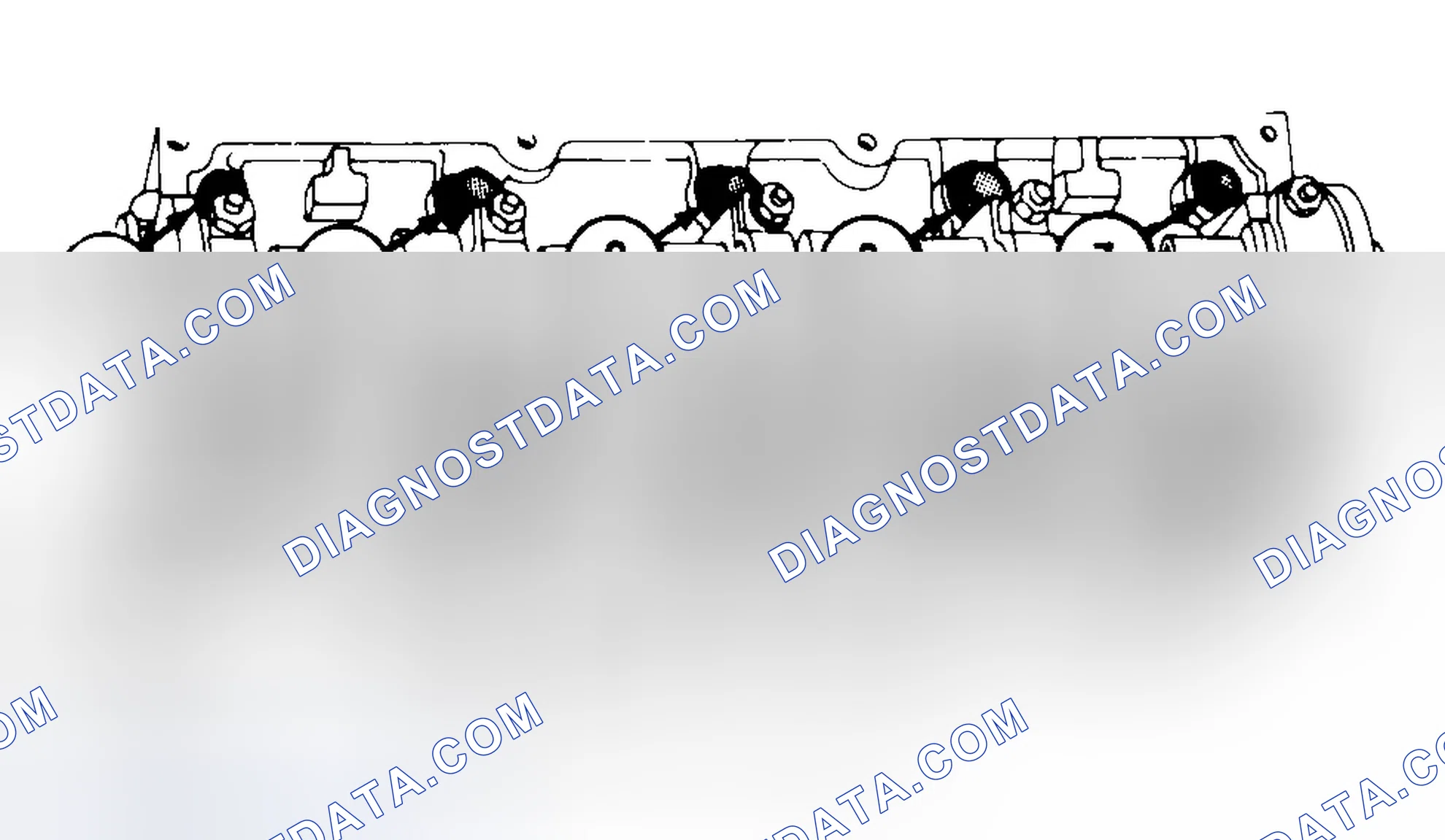 Scheme 7: Typical Cylinder Head Tightening or Loosening Sequence