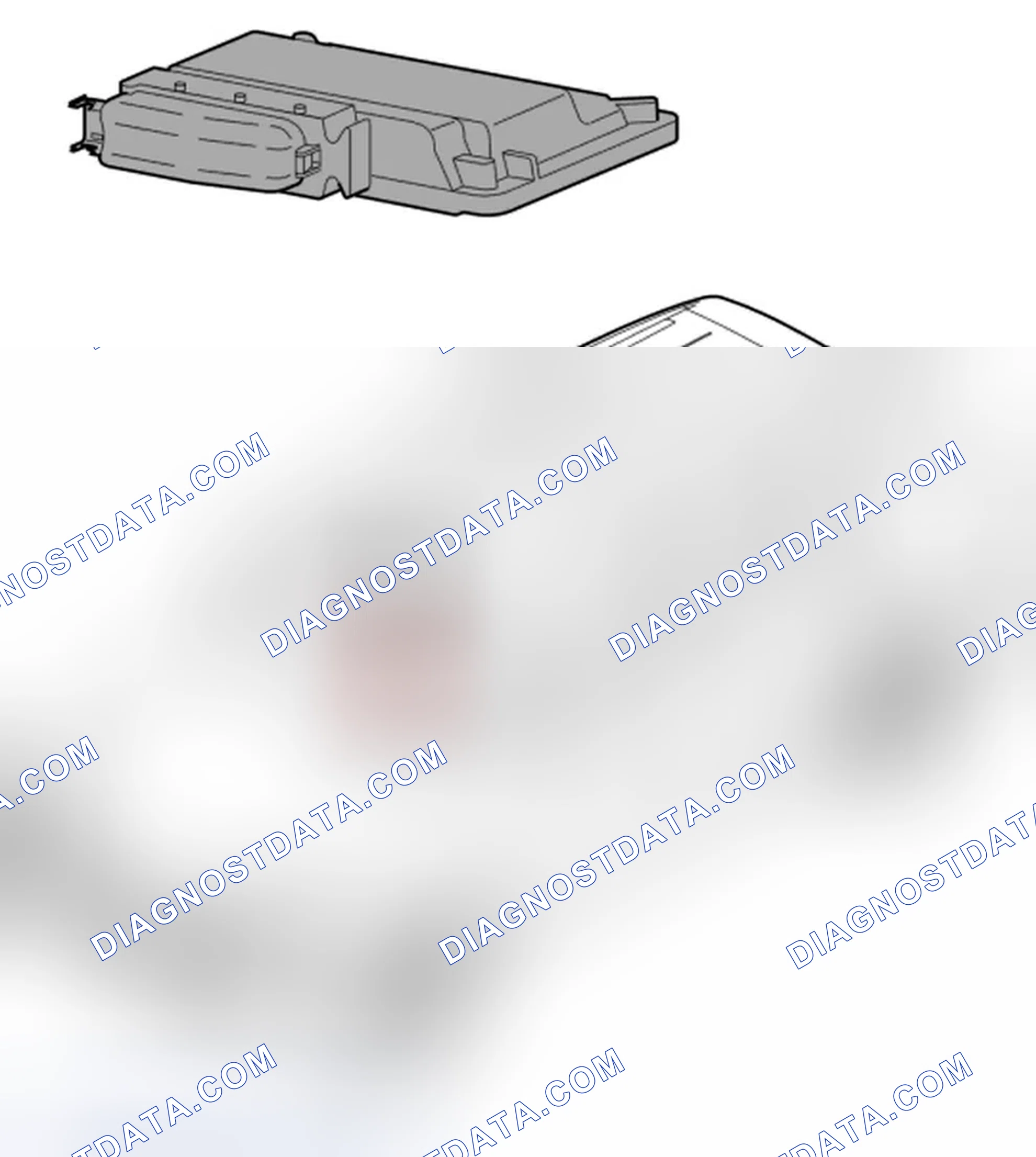 Scheme 33: Removing transfer box control module