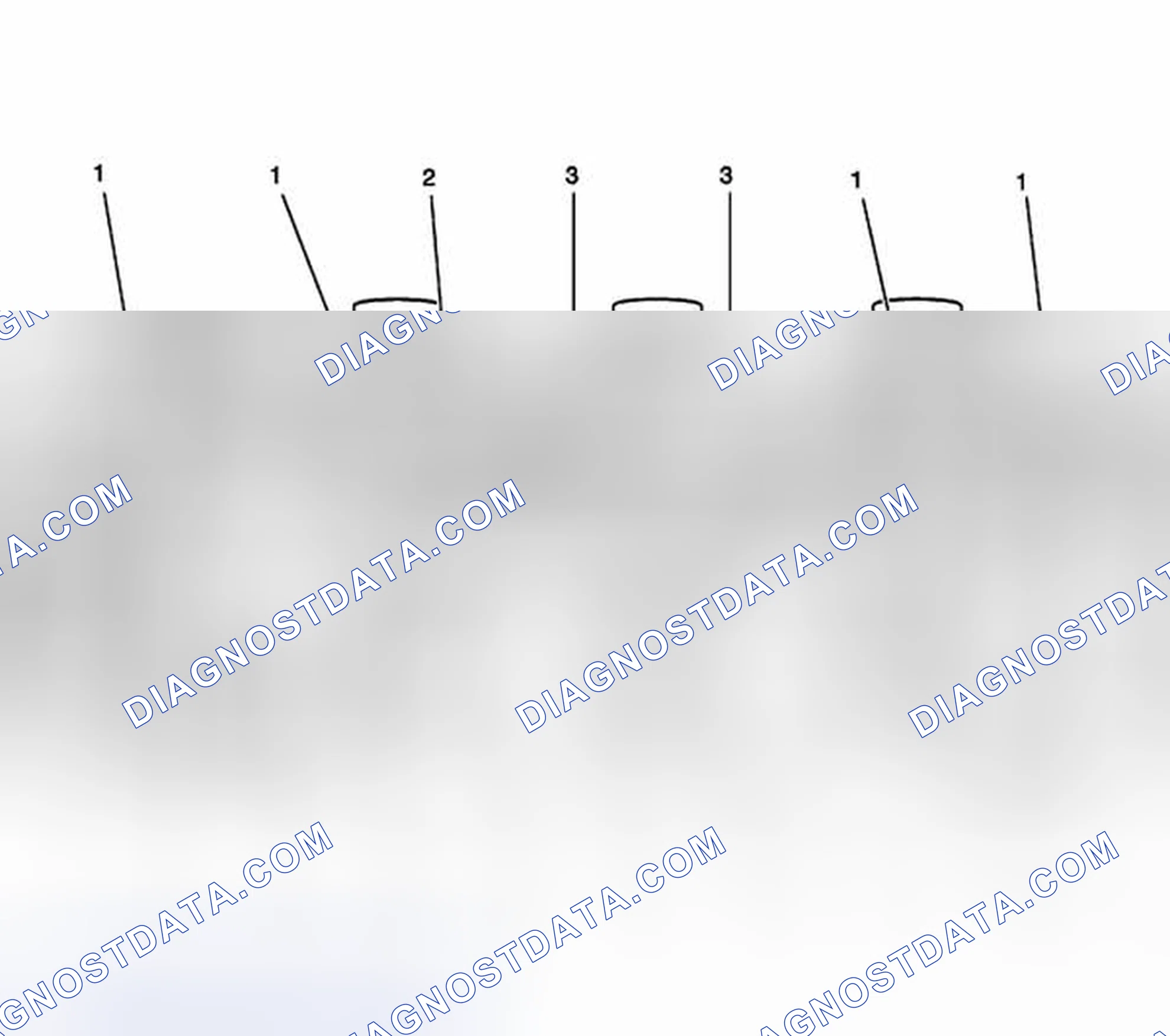 Scheme 195: Left Cylinder Head Exhaust Face