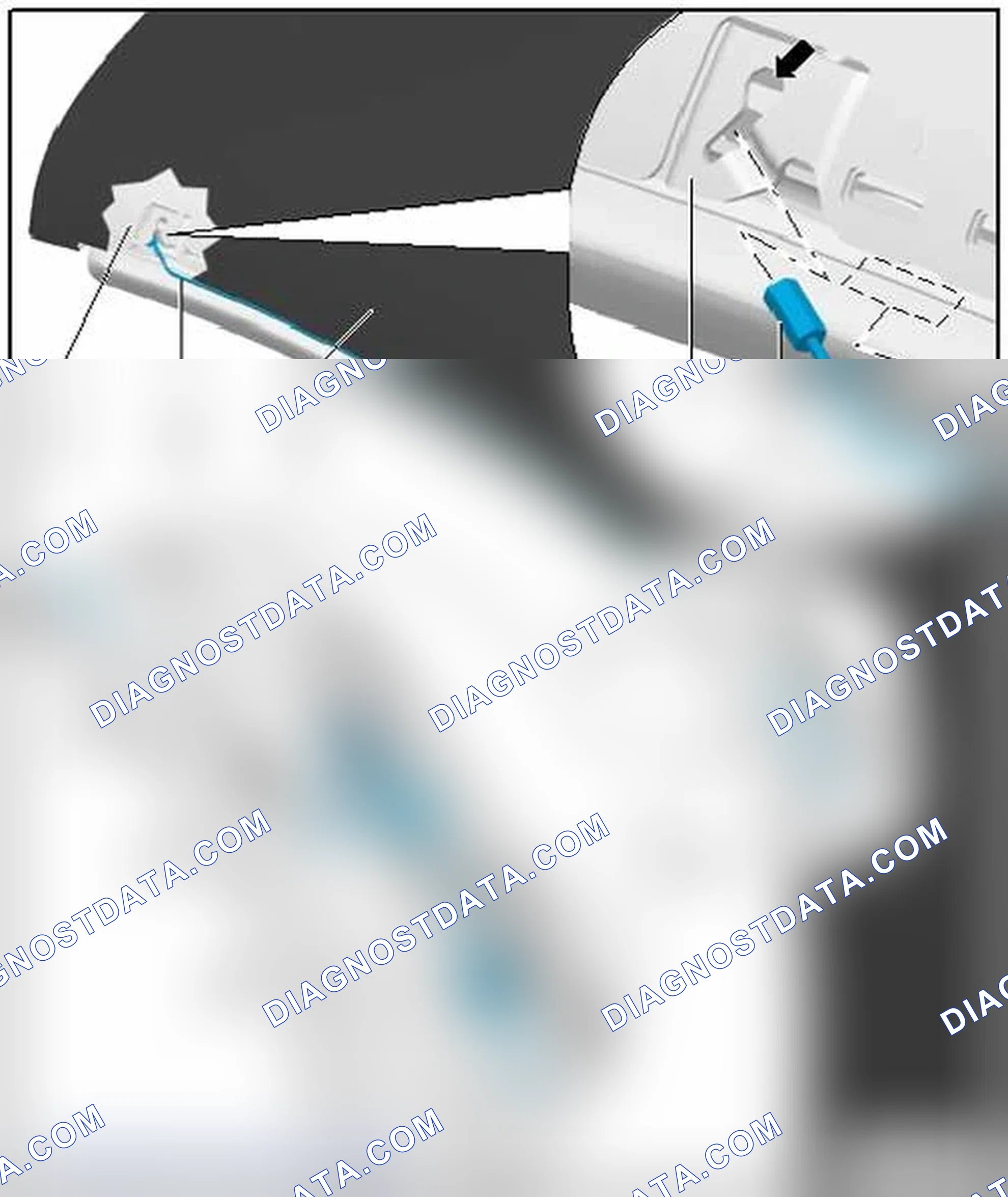 Scheme 33: CONVERTIBLE TOP COVER TENSION CABLE, DISENGAGING