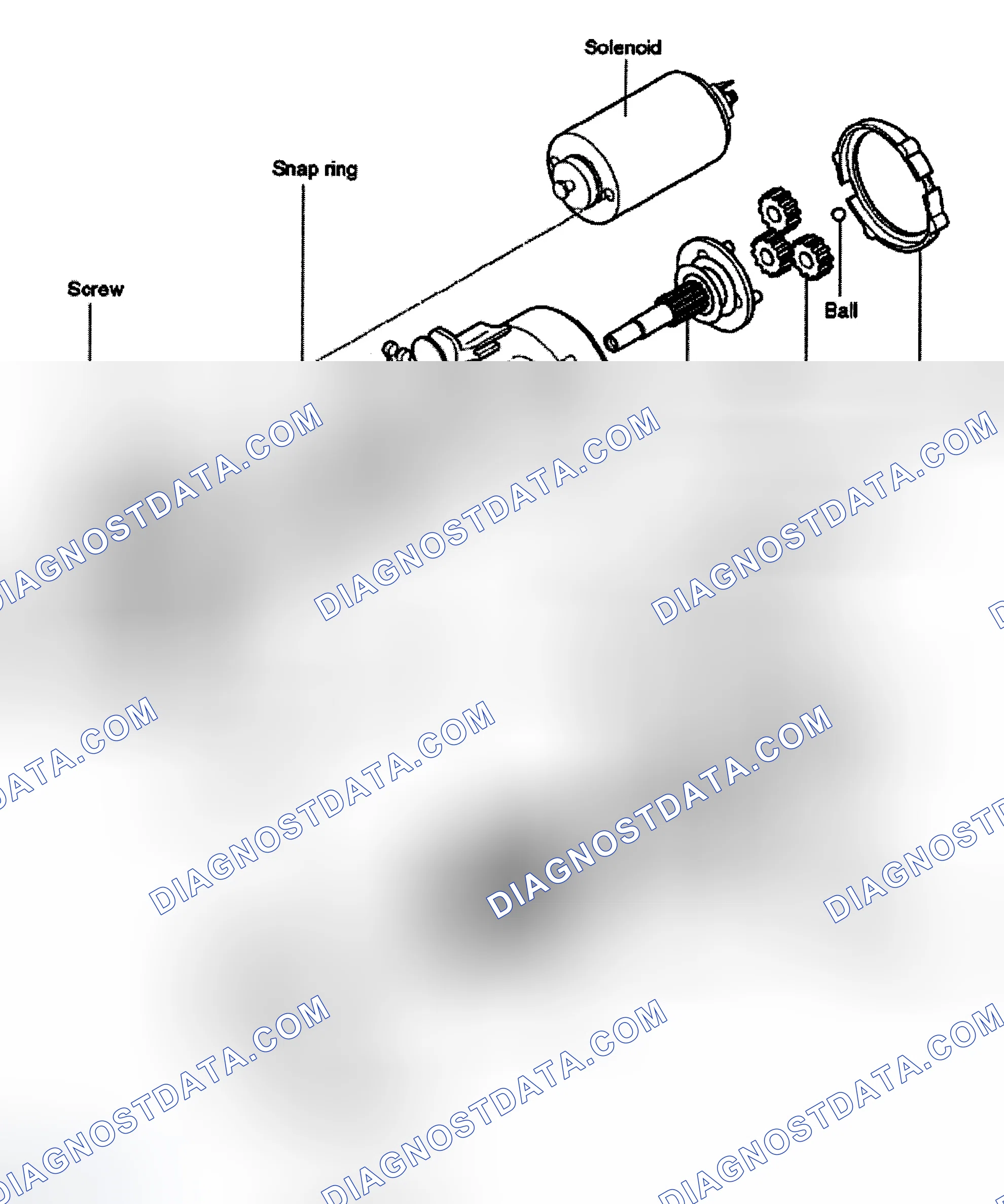Scheme 10: STARTER ASSEMBLY