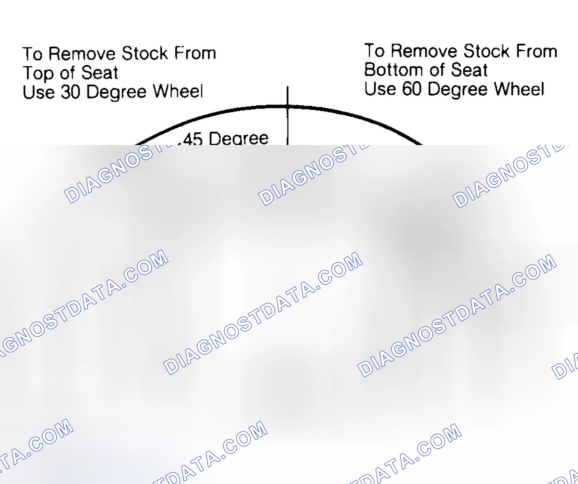 Scheme 19: Adjusting Valve Seat Width