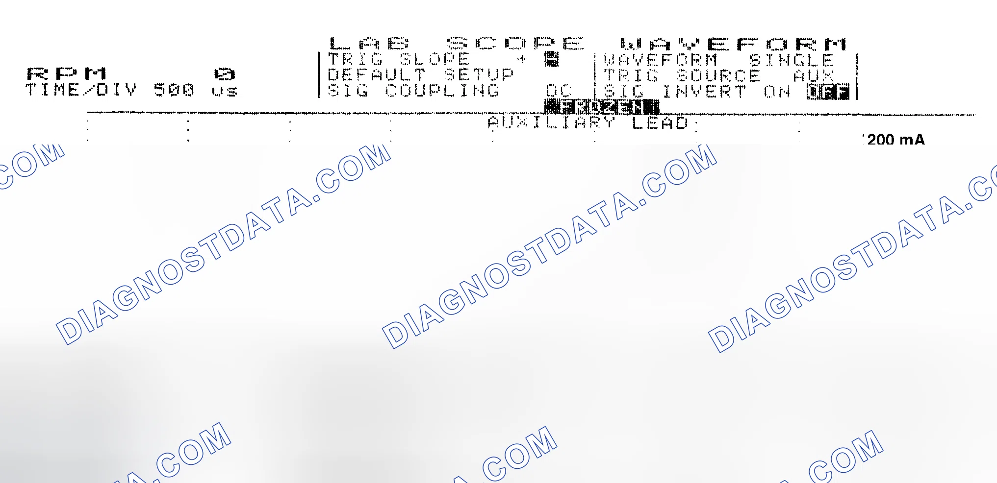 Scheme 17: Single Injector w/Normal Current Flow - Current Pattern