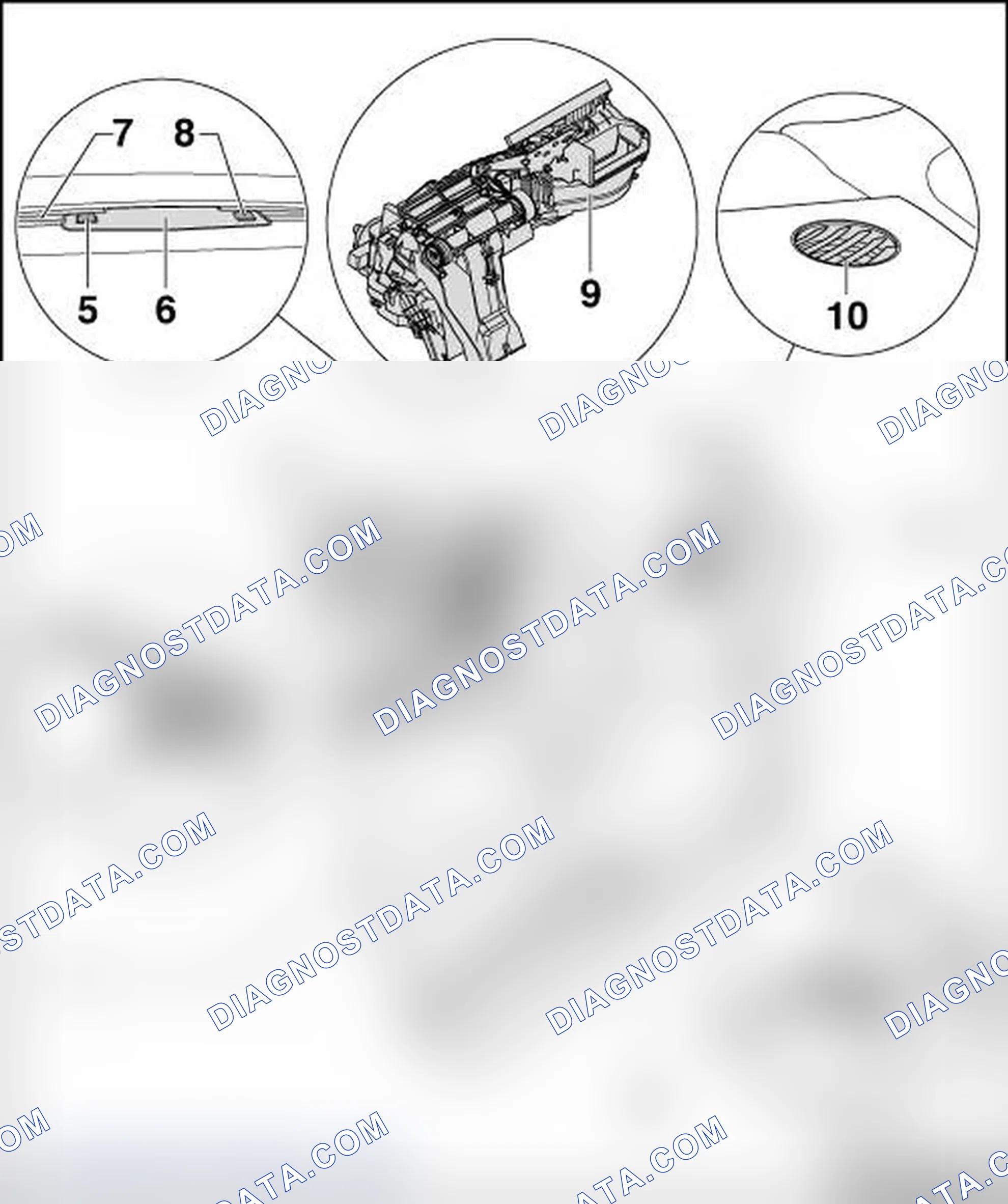 Scheme 12: COMPONENTS INSIDE PASSENGER COMPARTMENT, GROUP 2