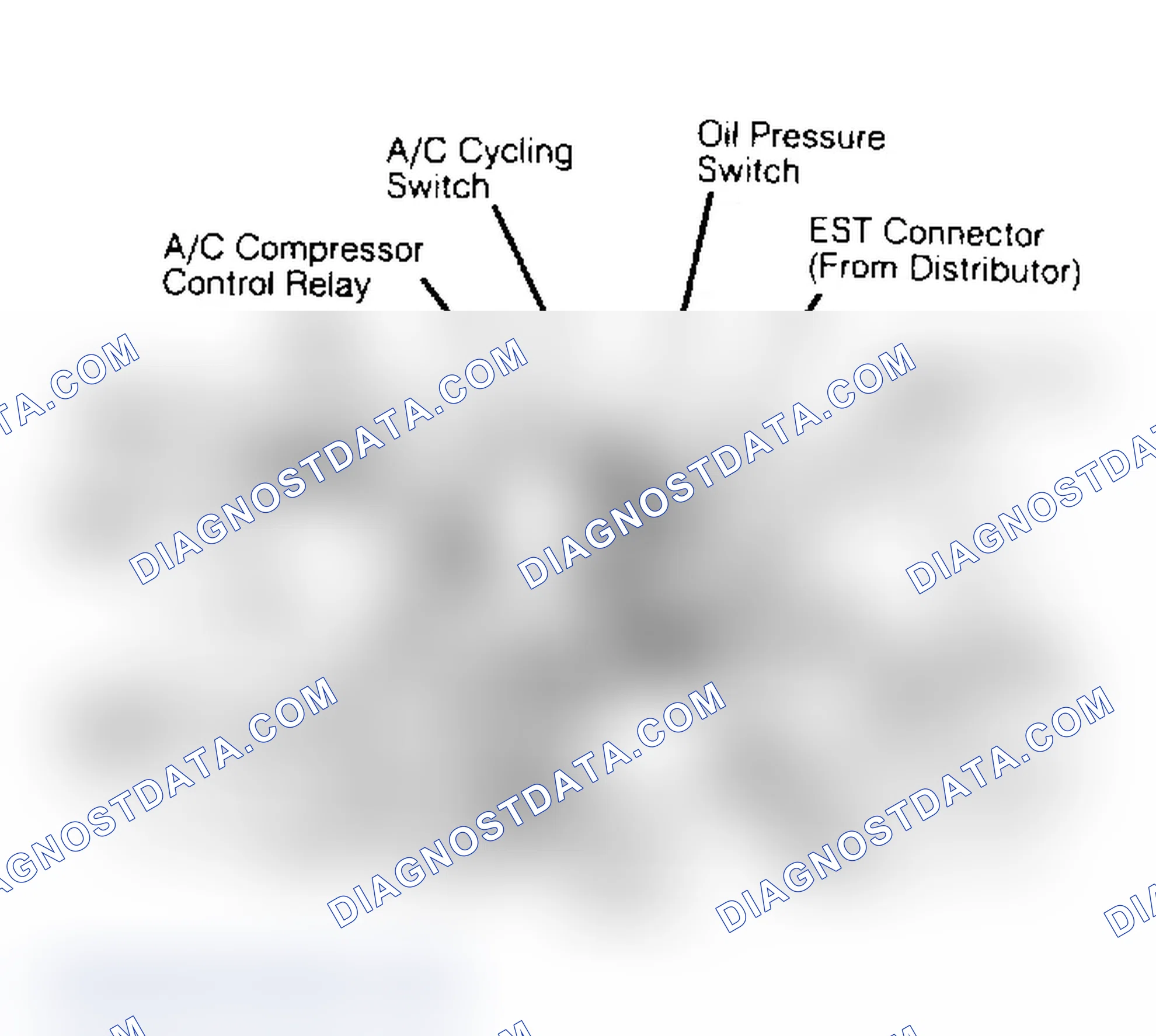 Scheme 4: Component Location for 2.5L Engine