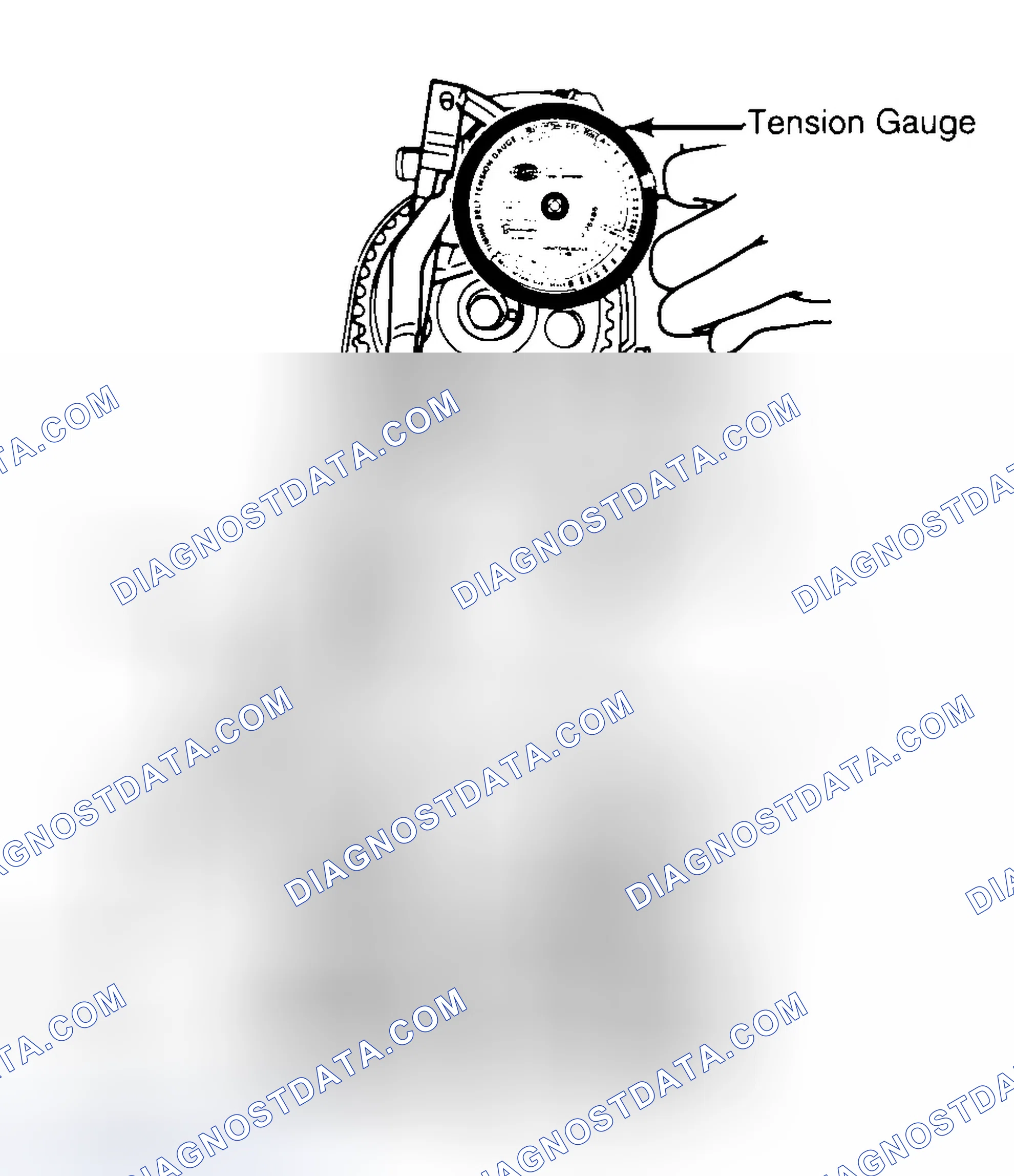 Scheme 3: Adjusting Typical Timing Belt Tension
