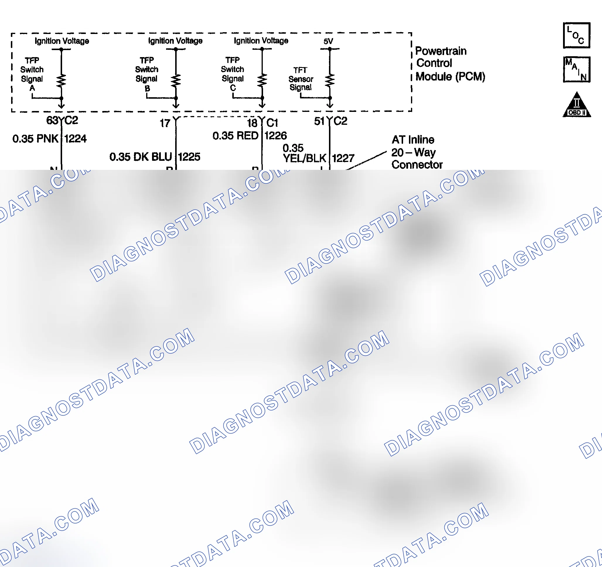 Scheme 369: DTC P1810 (5.3L): TFP Valve Position Switch Circuit