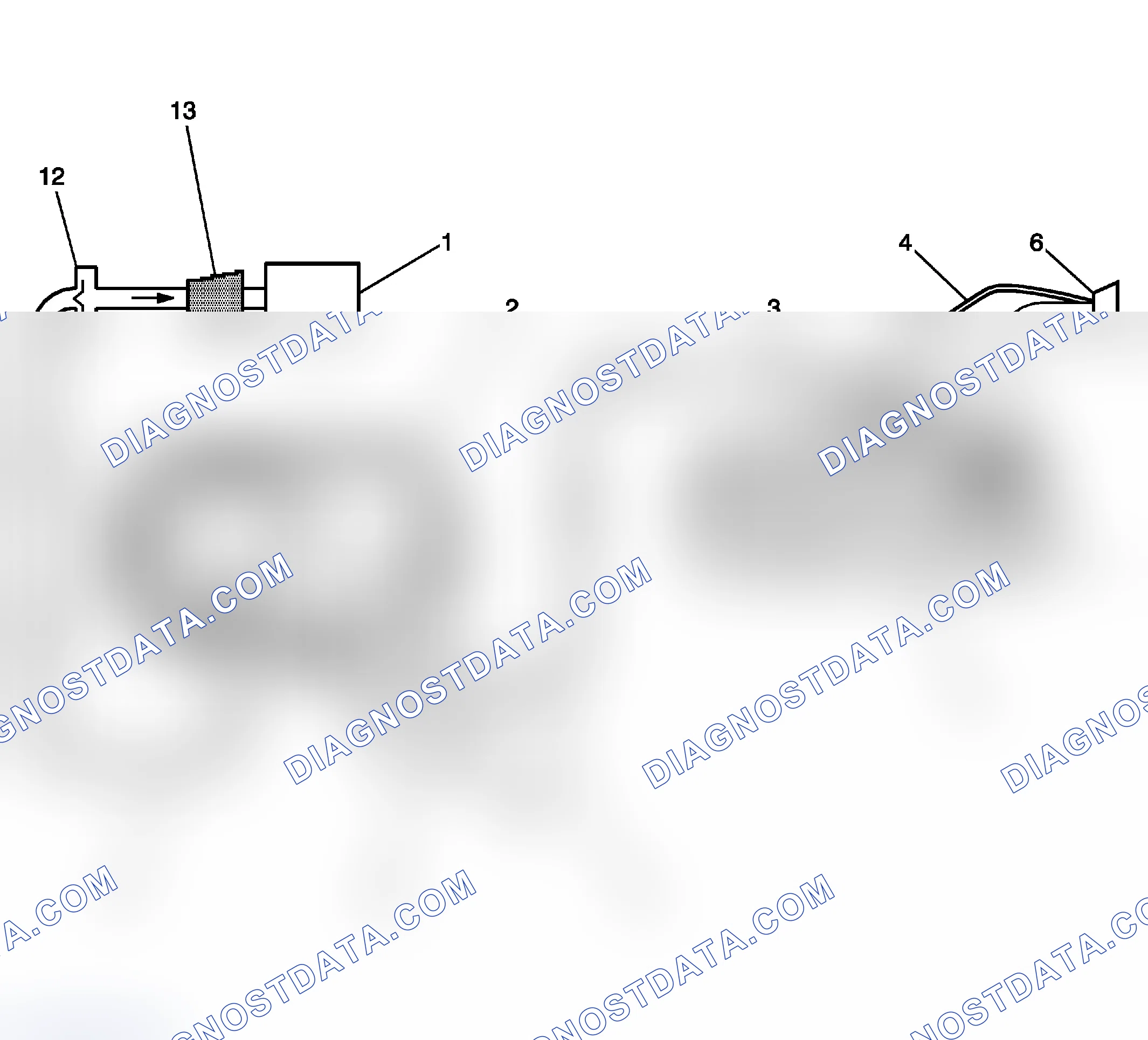 Scheme 63: Typical Evaporative Emission (EVAP) System Hose Routing Diagram