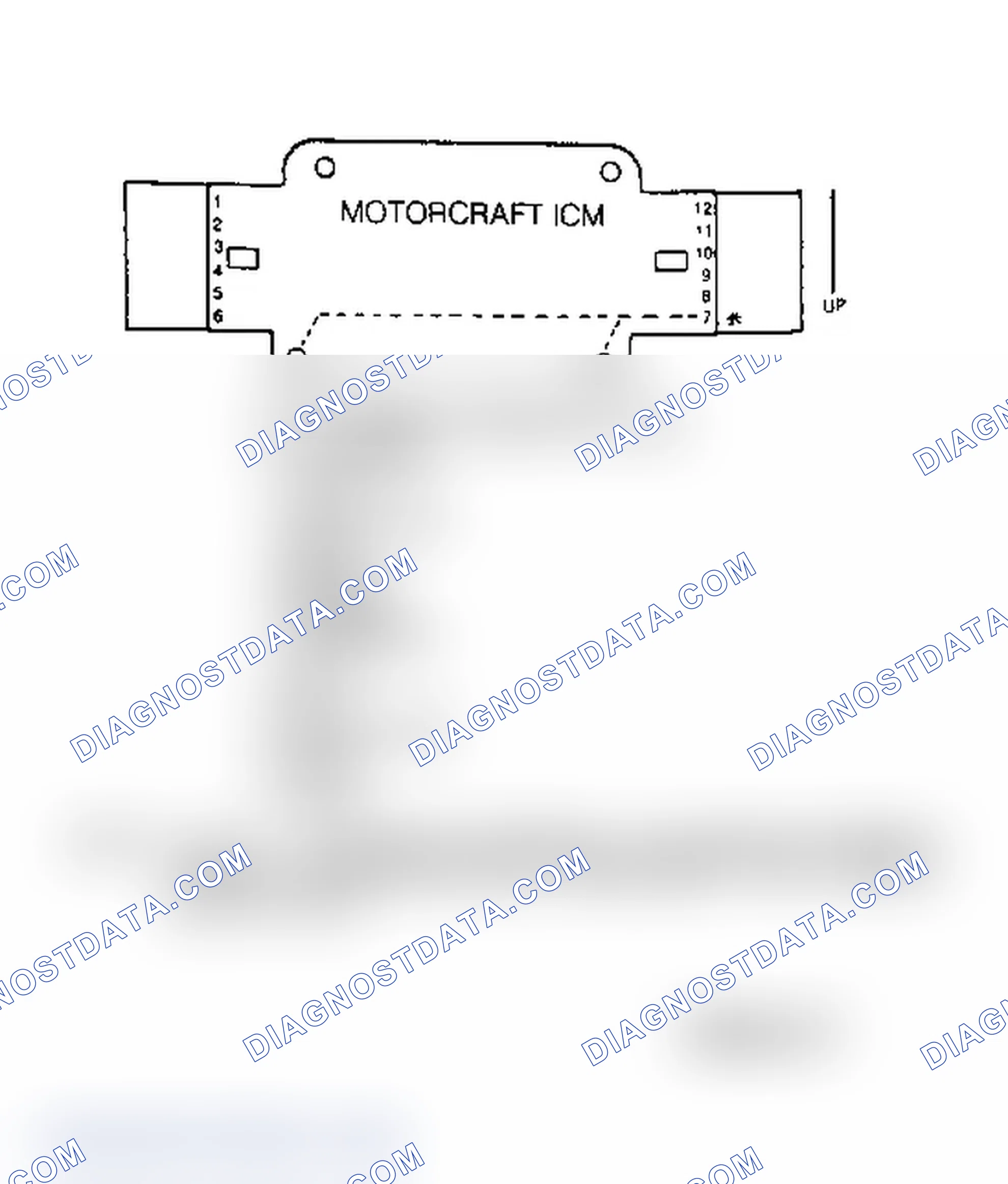 Scheme 183: ICM Terminals (3.0L SHO, 3.2L & 3.8L SC)