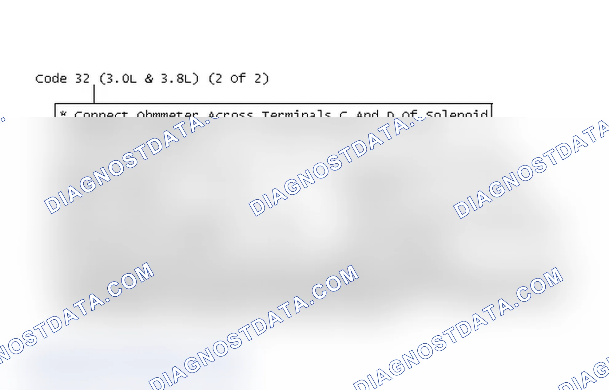 Scheme 315: Code 32 (3.0L & 3.8L) (2 Of 2)