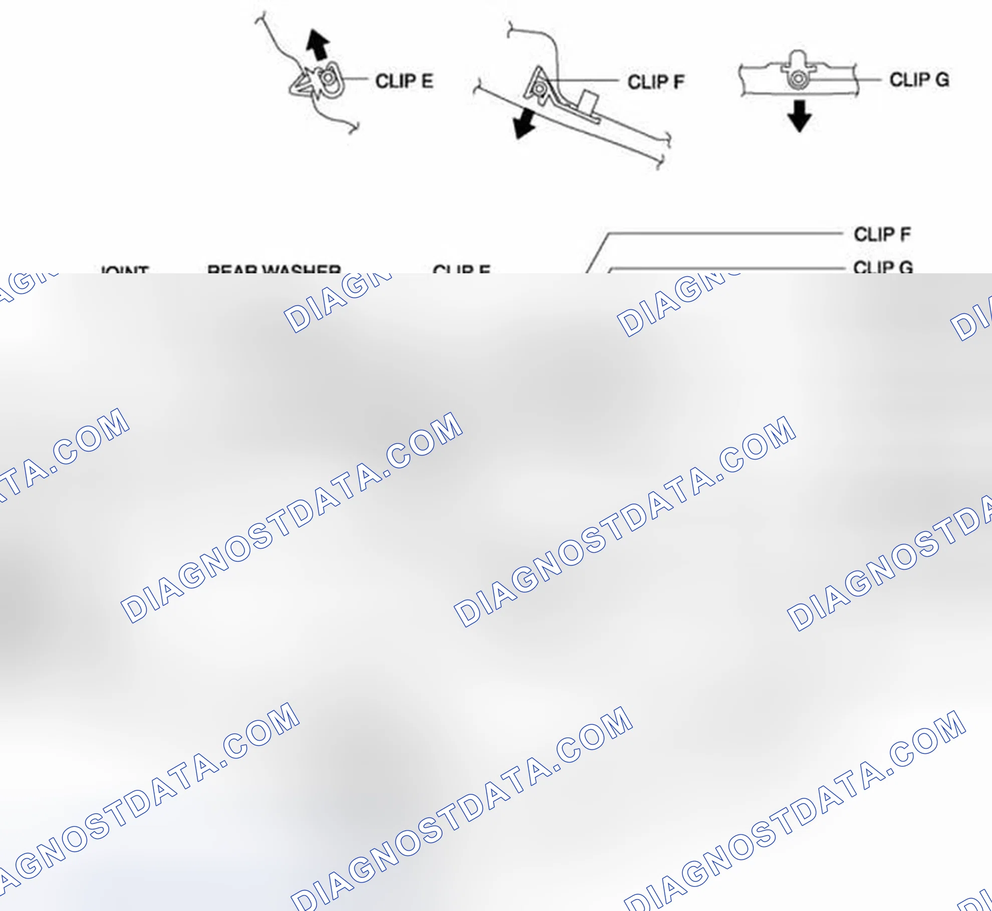 Washer System & Wiper System: Removal & Installation