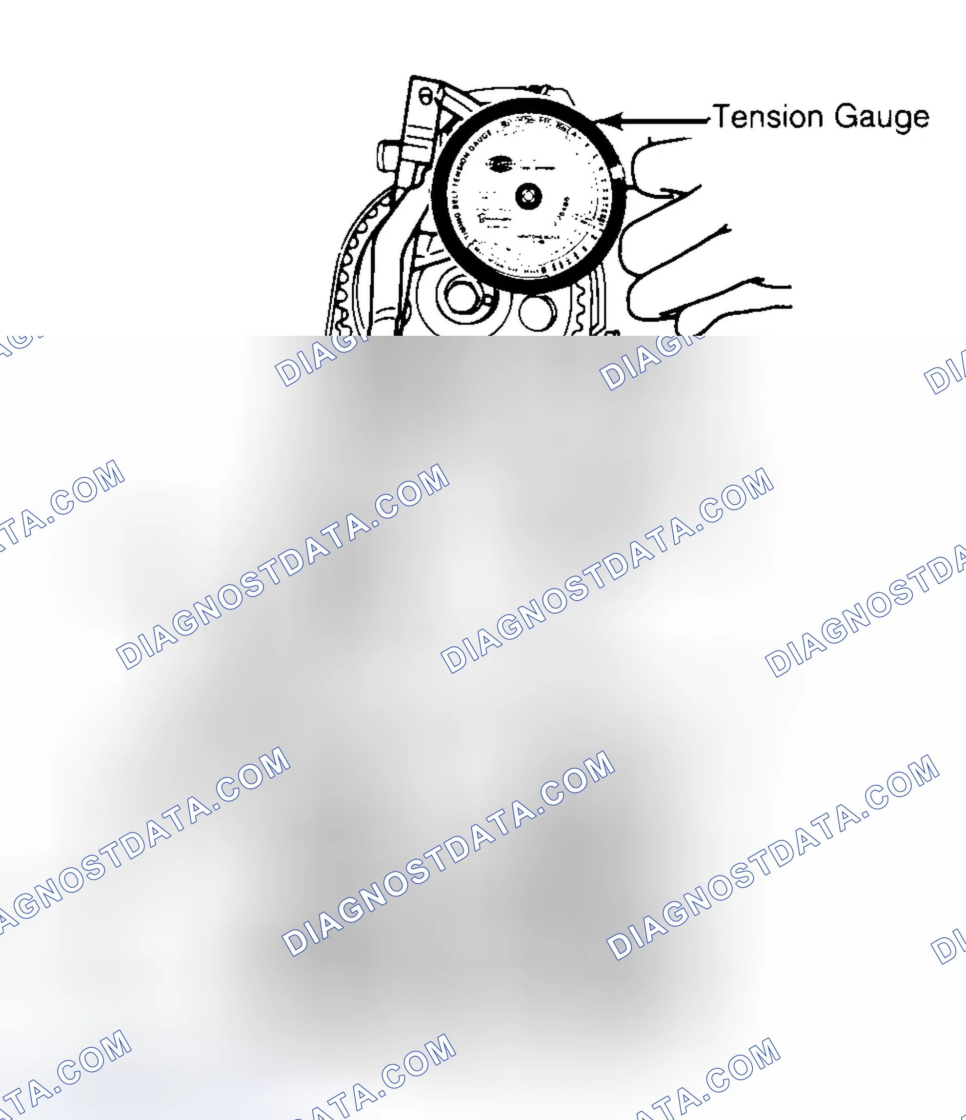 Scheme 3: Adjusting Typical Timing Belt Tension