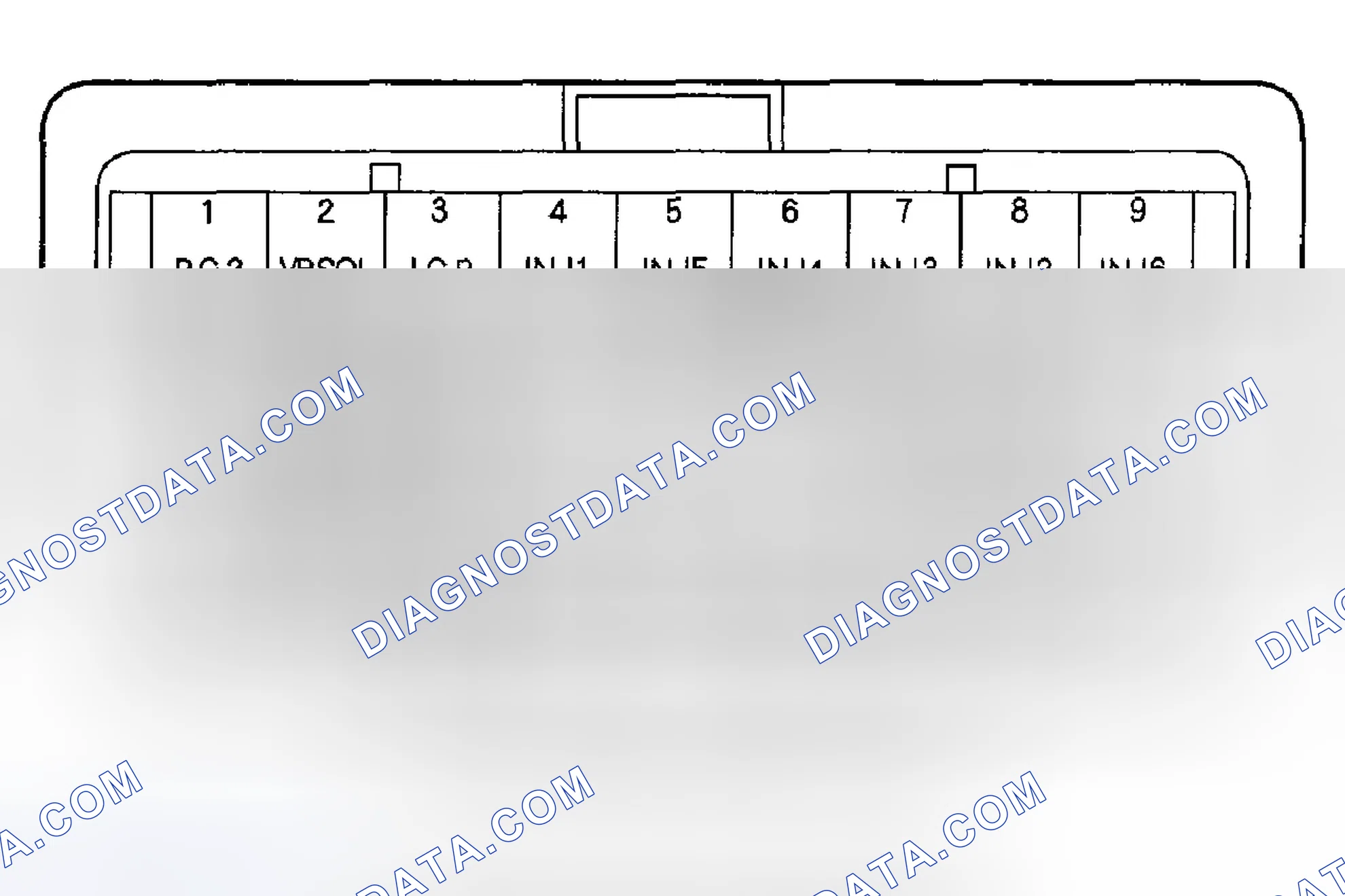 Scheme 22: PCM Inputs and Outputs at Connector B (delta) (44P)