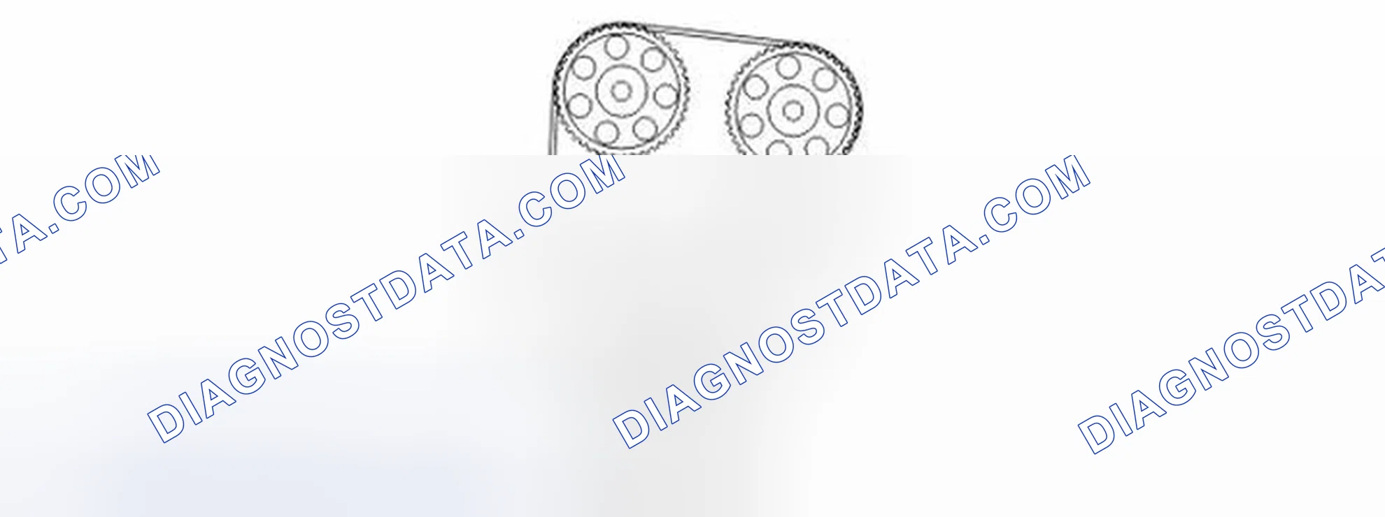 Scheme 747: MECHANICAL TIMING BELT TENSIONER
