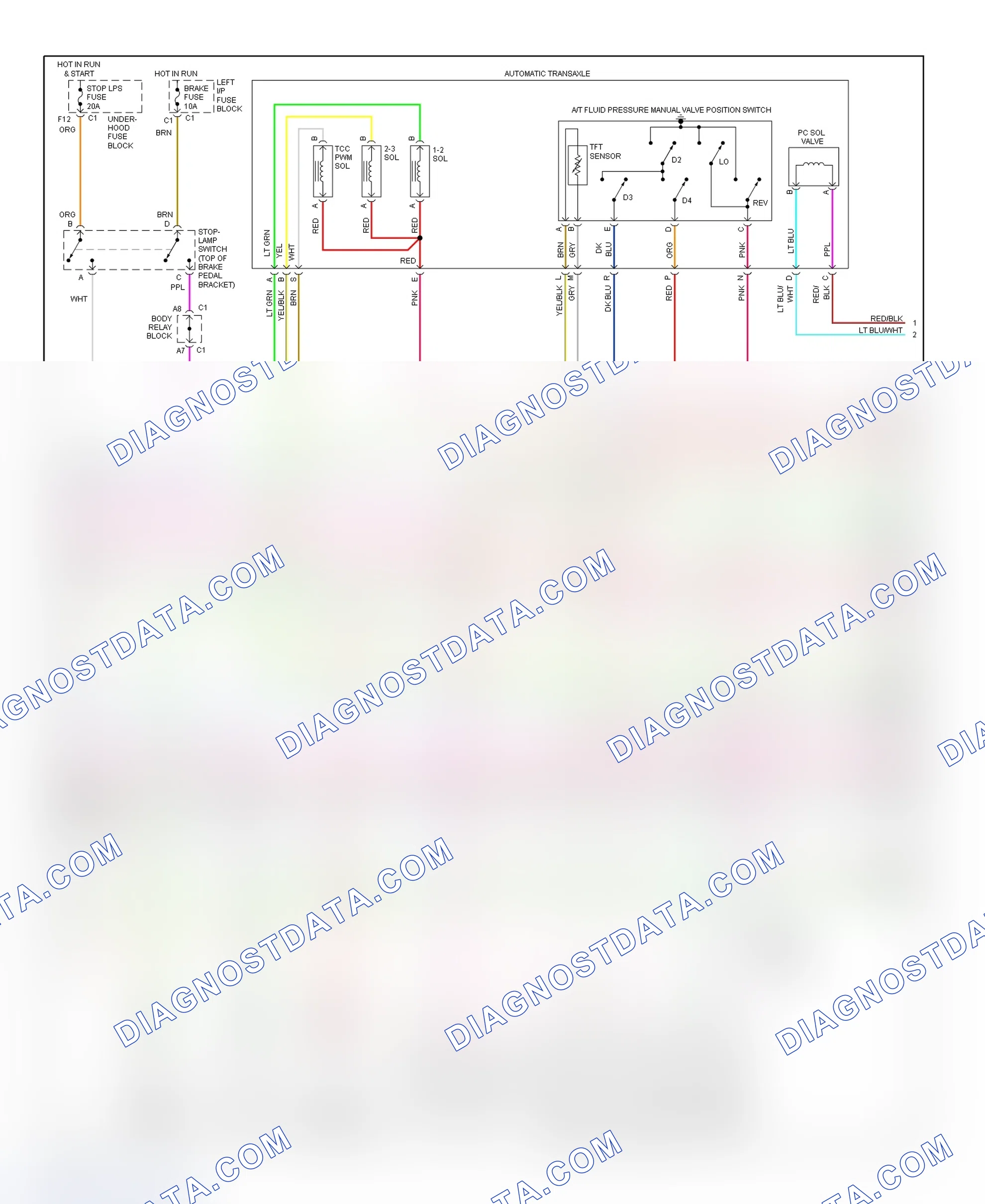Scheme 53: PCM Wiring Diagram (Escalade, Escalade EXT, Sierra, Silverado, Suburban & Yukon XL - 6.0L Gasoline - With Isolated Ground HO2S - 3 Of 5)