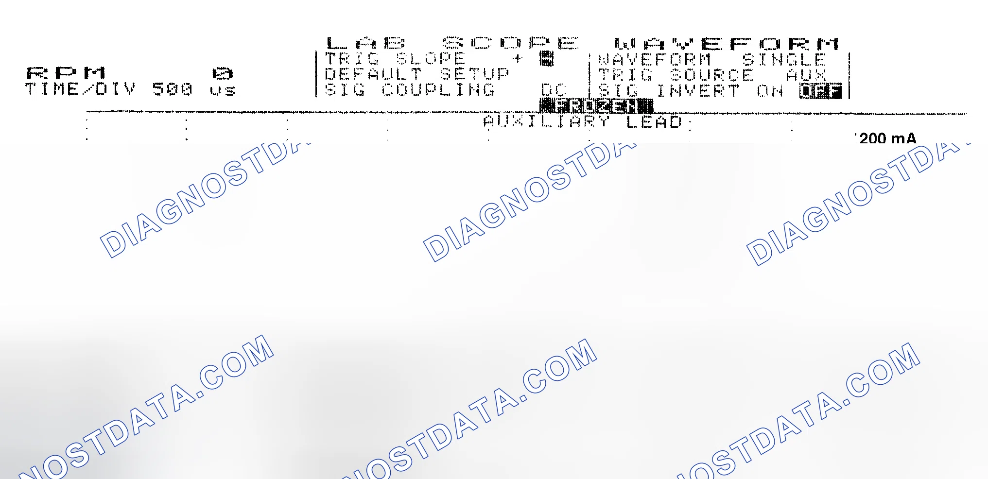 Scheme 17: Single Injector w/Normal Current Flow - Current Pattern