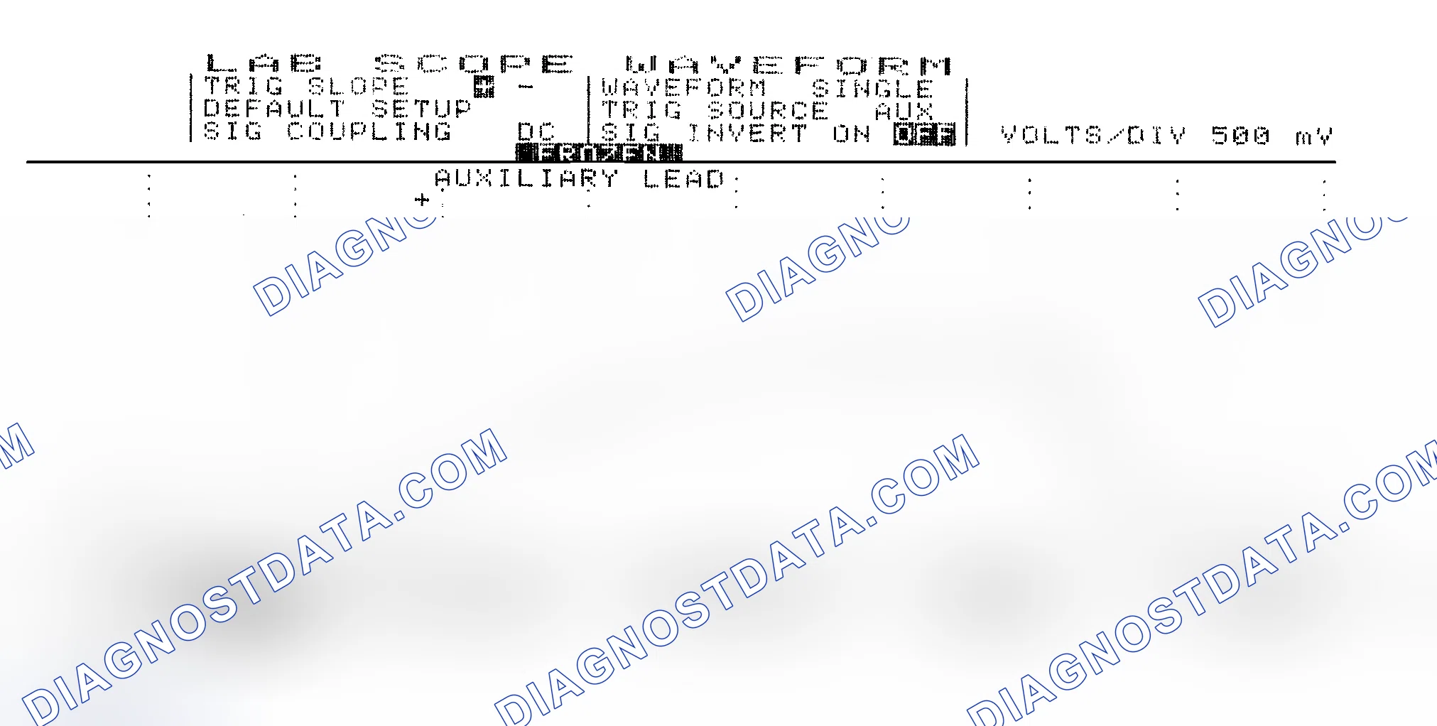 Scheme 14: Single Injector w/Excessive Current Flow - Current Pattern