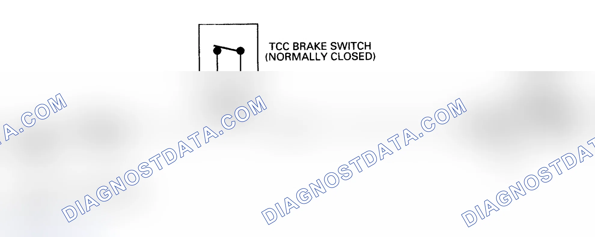 Scheme 322: Codes 37/38 Schematic (All Models) TCC Brake Switch On/Off
