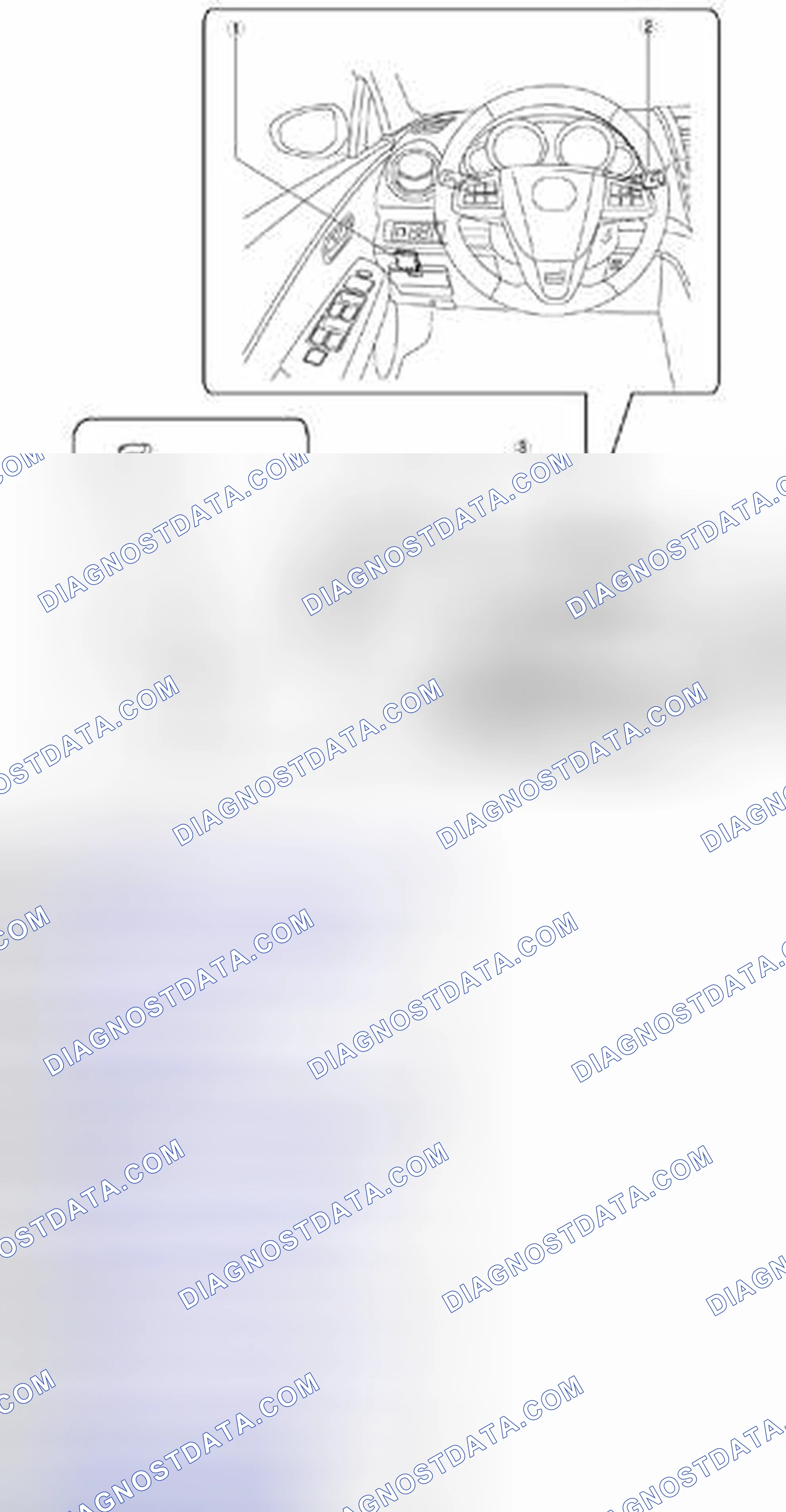 Scheme 1: Identifying Wiper/Washer System Component Locations