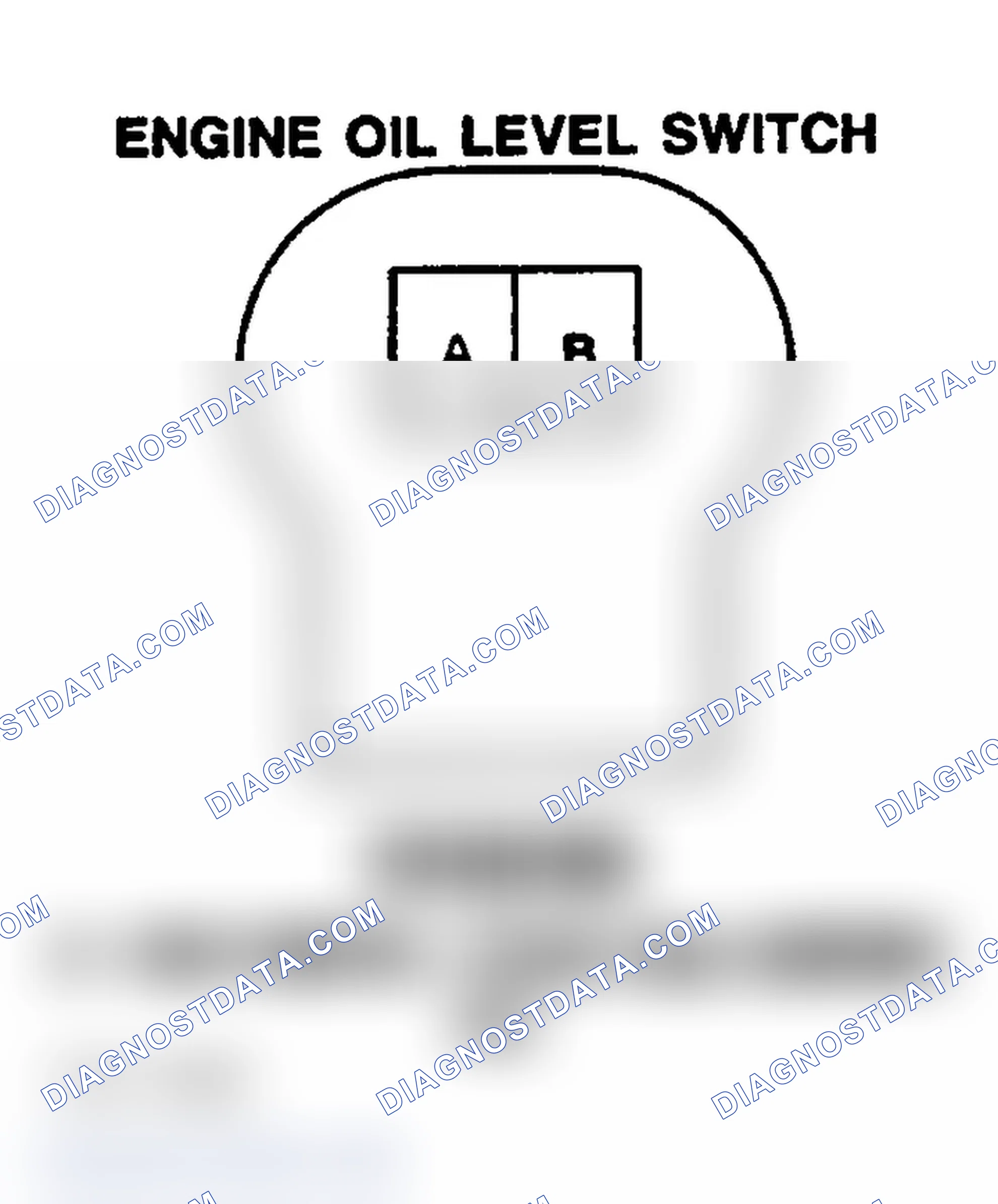 Scheme 125: ENGINE OIL LEVEL SWITCH